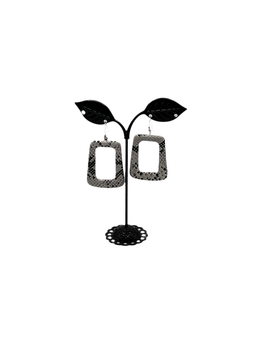 Snake Skin Earrings