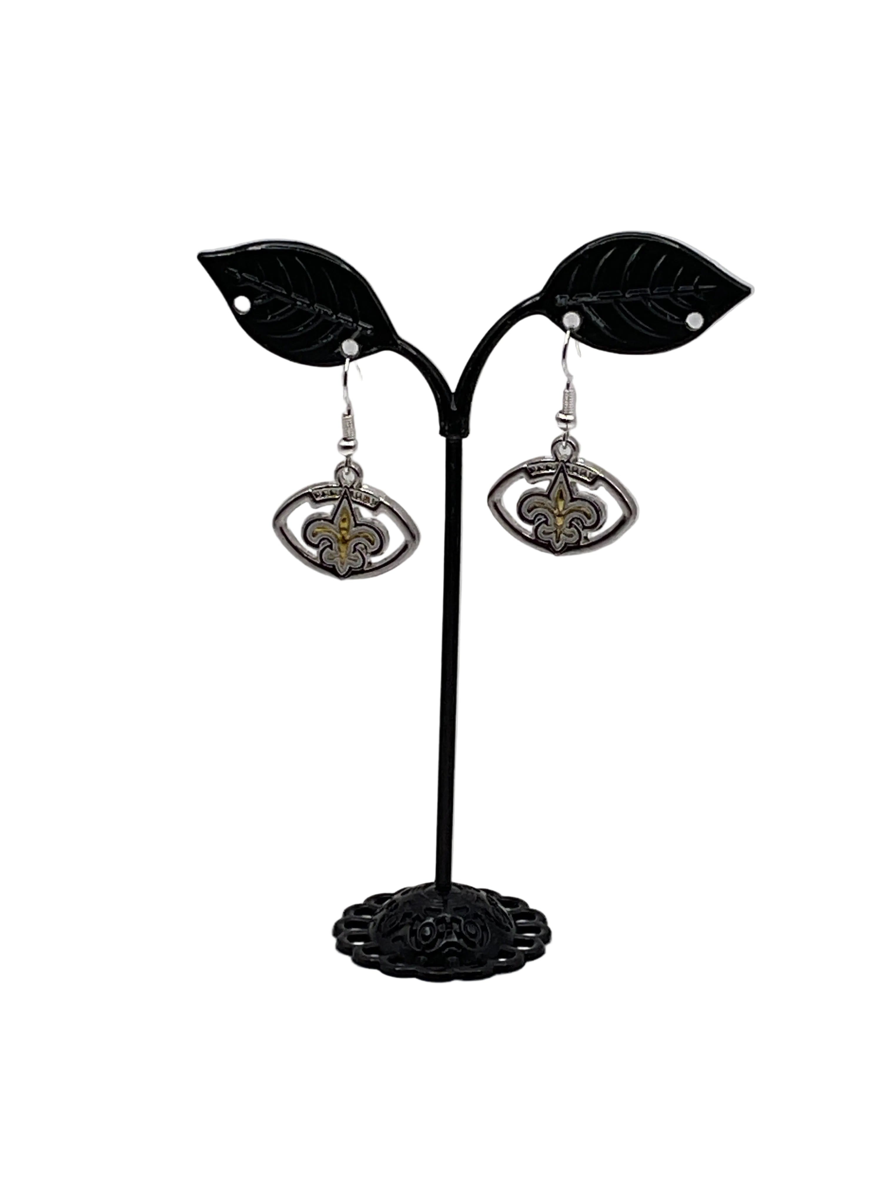 Football Shaped Football Earrings