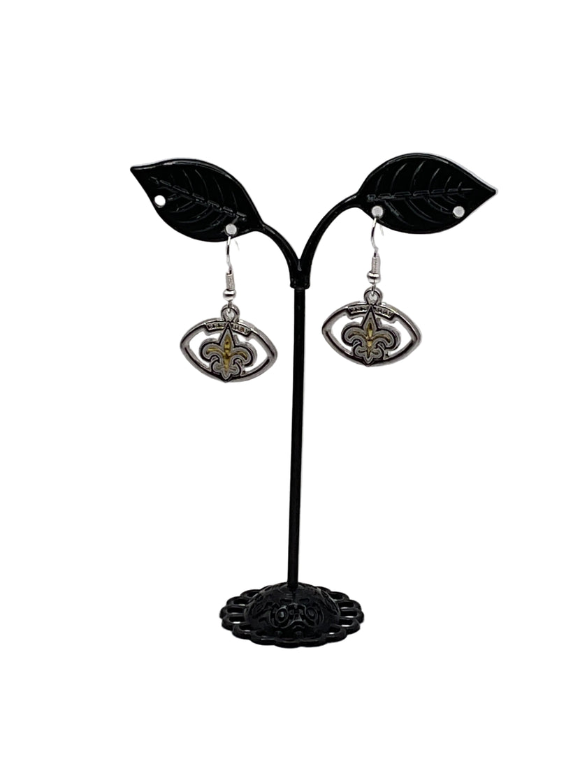 Football Shaped Football Earrings