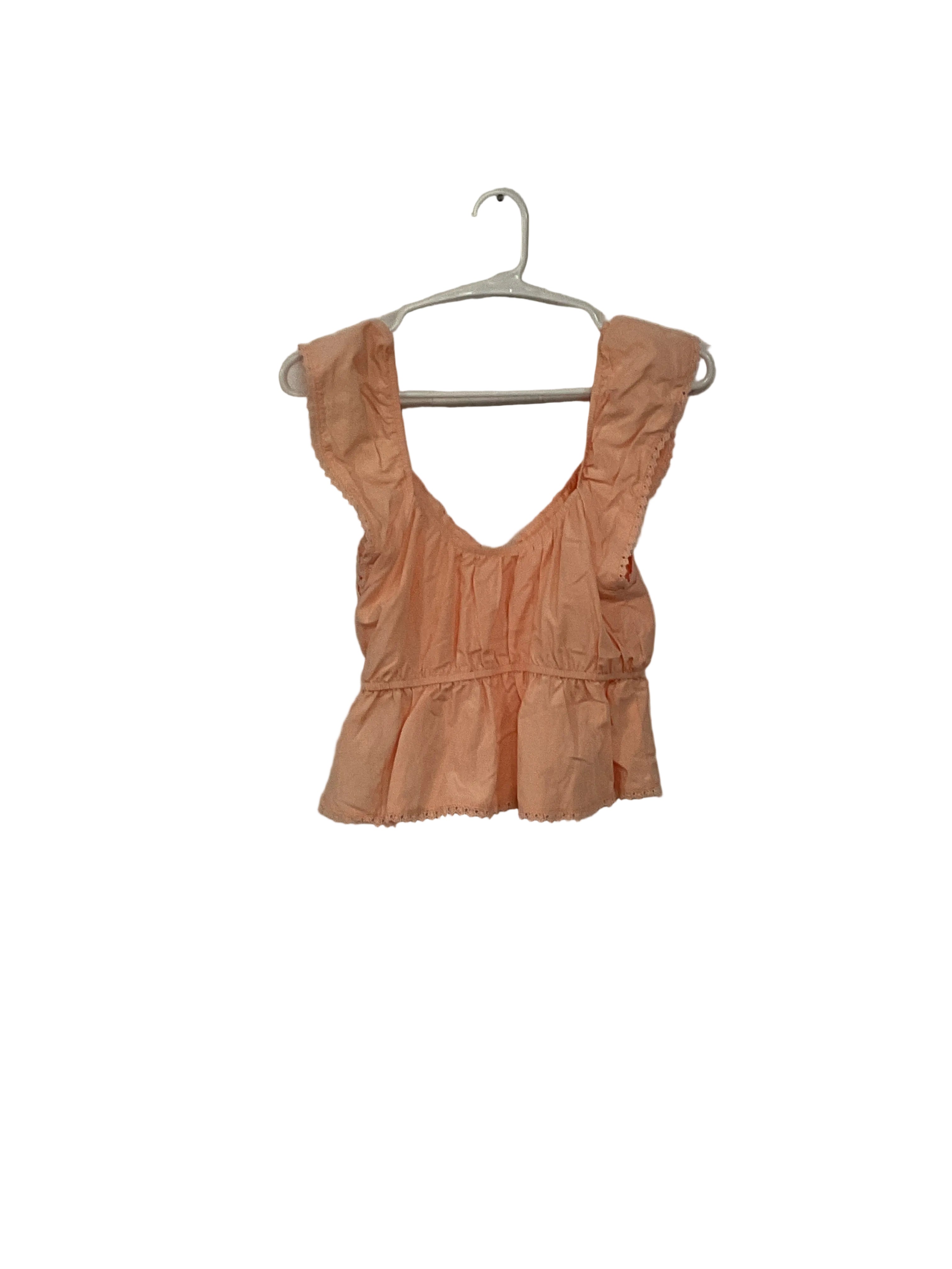 Orange Crop Top