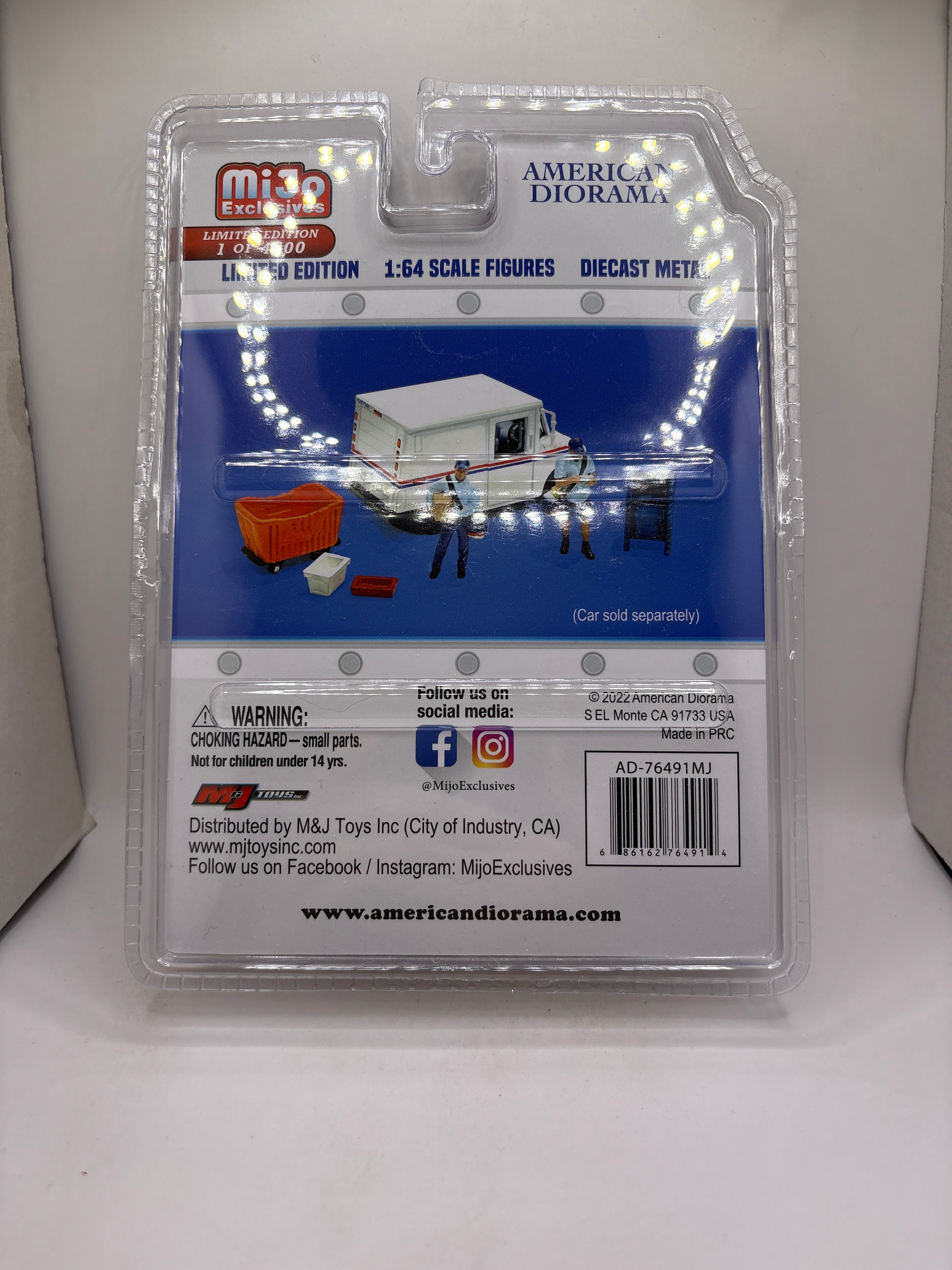 American Diorama Mail Service Diecast