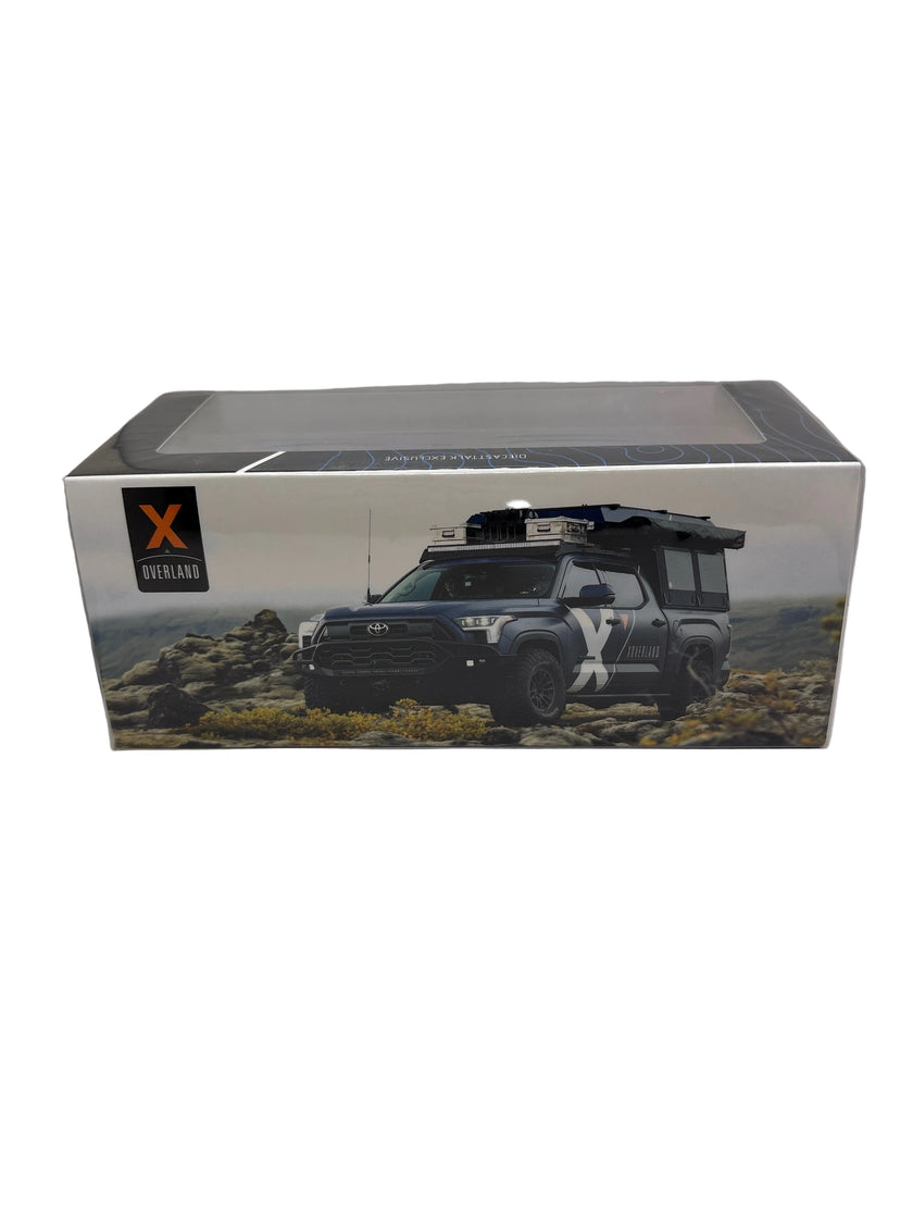 Diecast Talk Toyota Tundra XOverland Orion Nordic Expedition Diecast blue