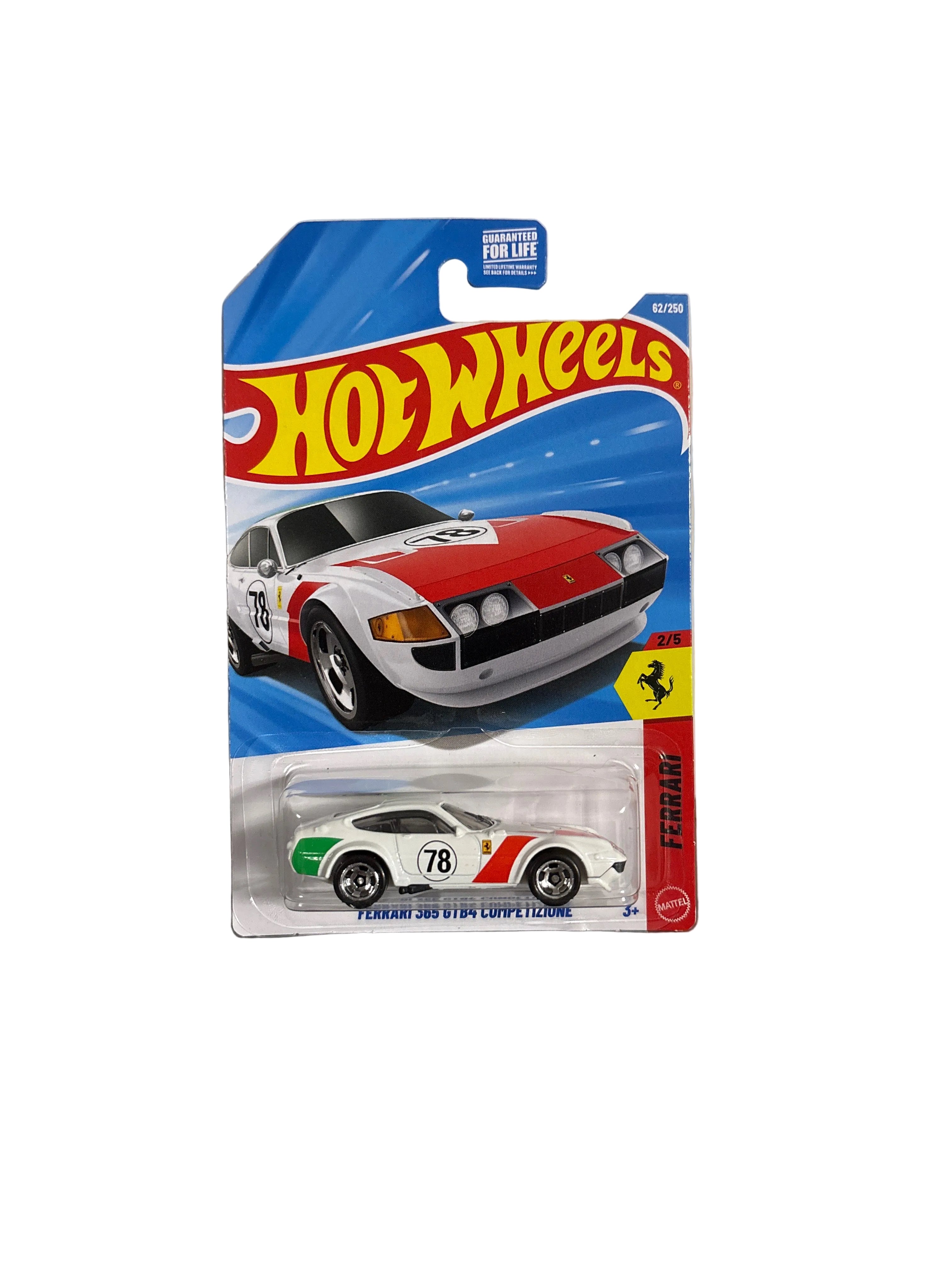 Hot Wheels Ferrari 365 GTB4 Competizione Diecast