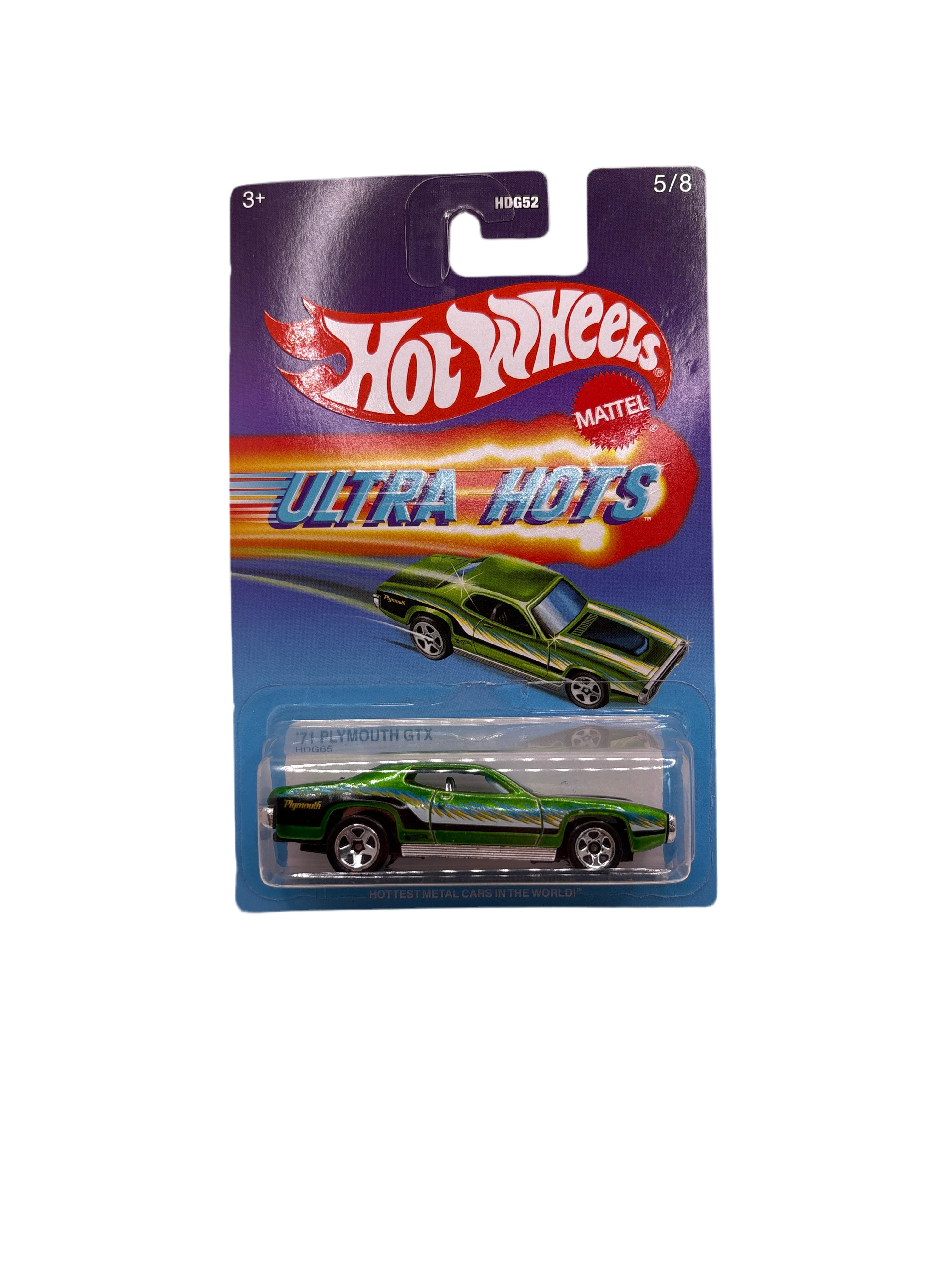 Hot Wheels 71 Plymouth GTX Diecast green