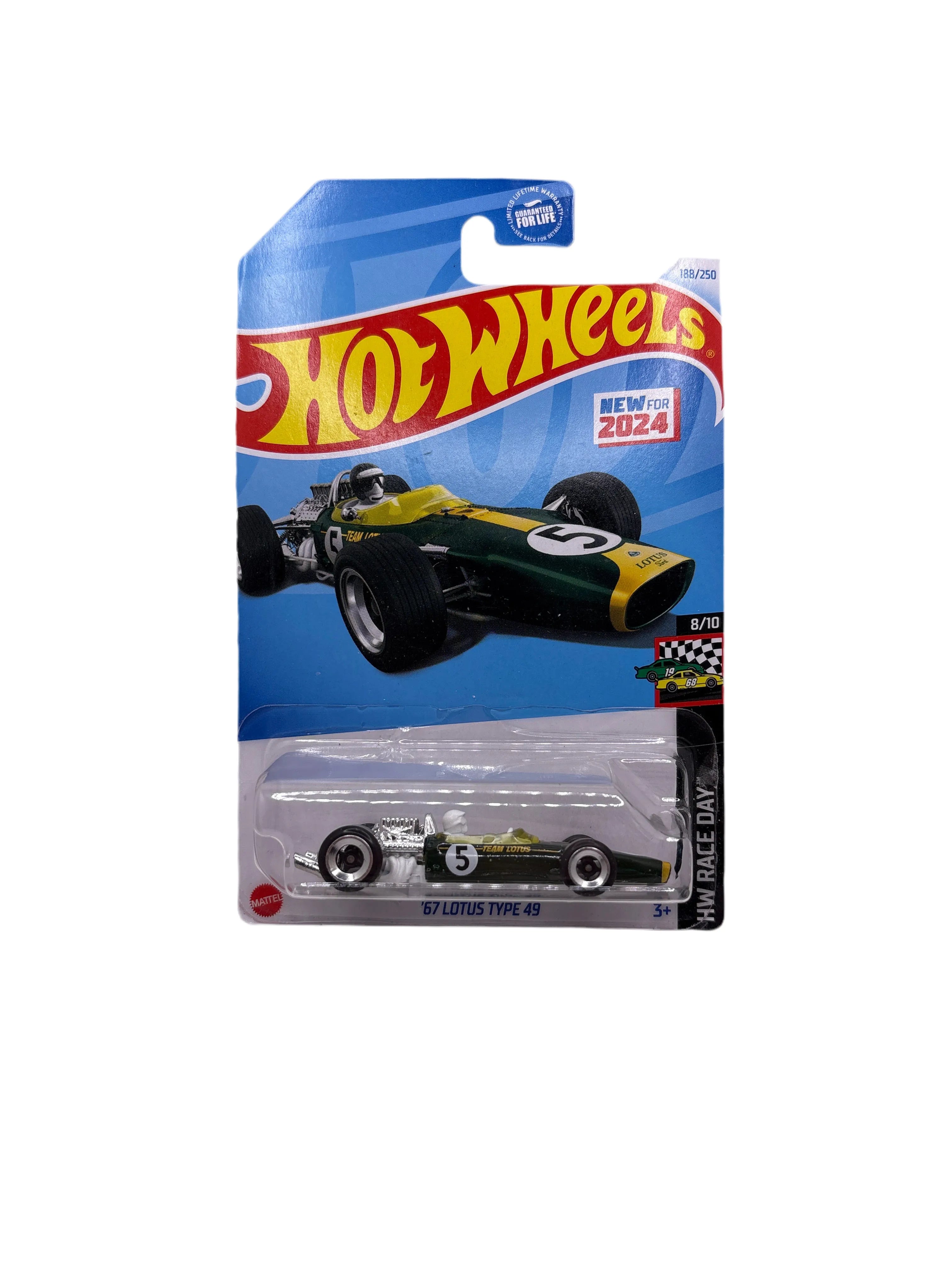 Hot Wheels 67 Lotus Type 49 Diecast green