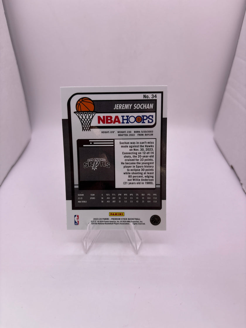 NBA Hoops Jeremy Sochan
