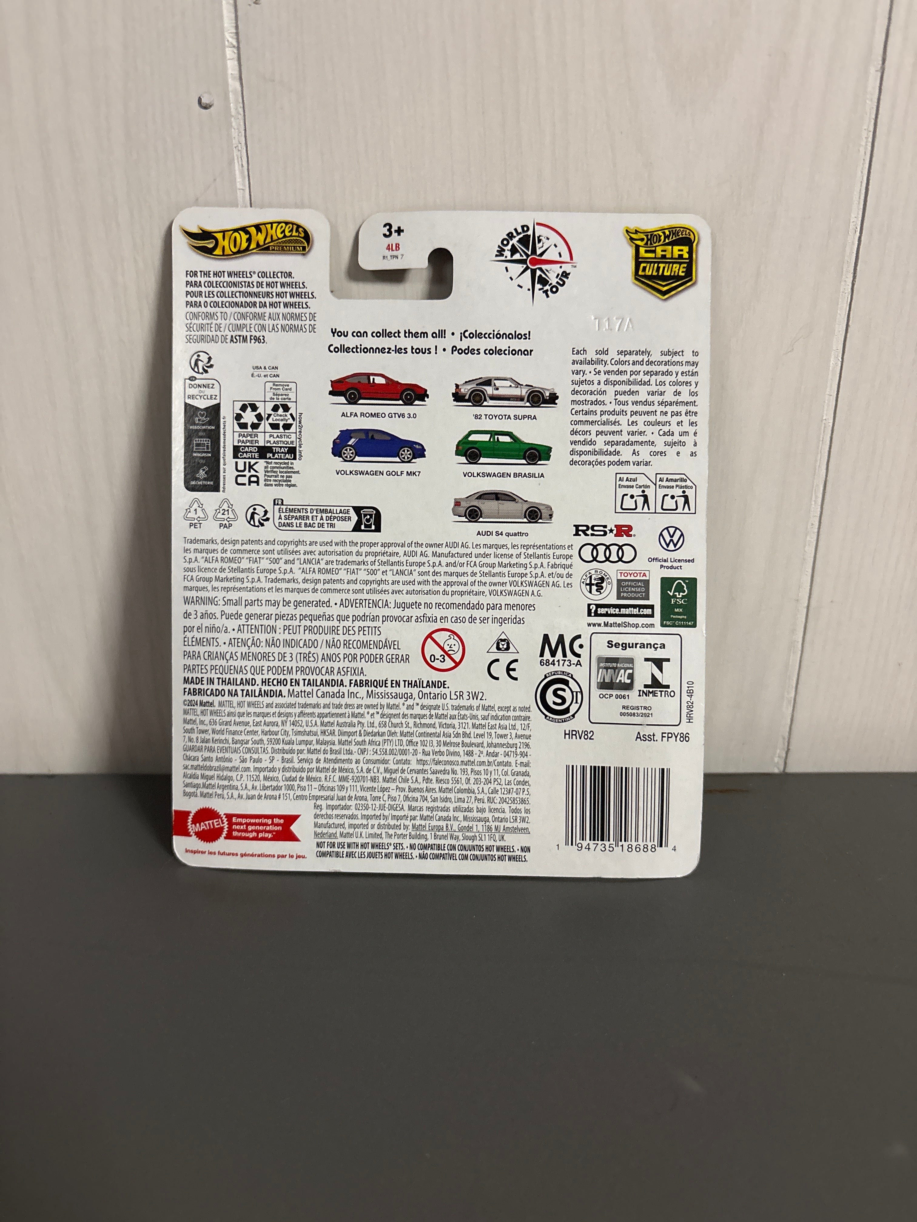 Hot Wheels Volkswagen Brasilia Diecast