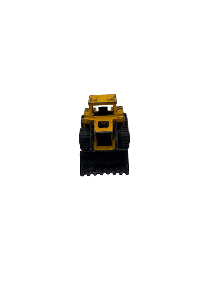 Matchbox Tractor Shovel Diecast yellow