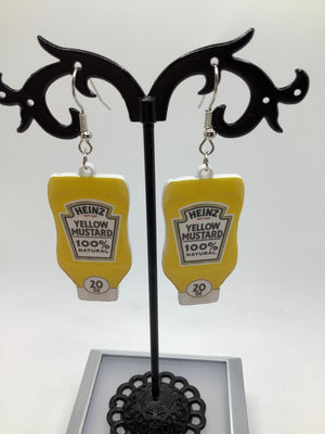 Condiment earrings