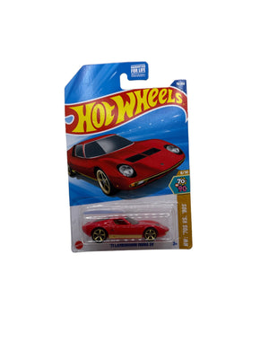 Hot Wheels 71 Lamborghini Miura SV Diecast