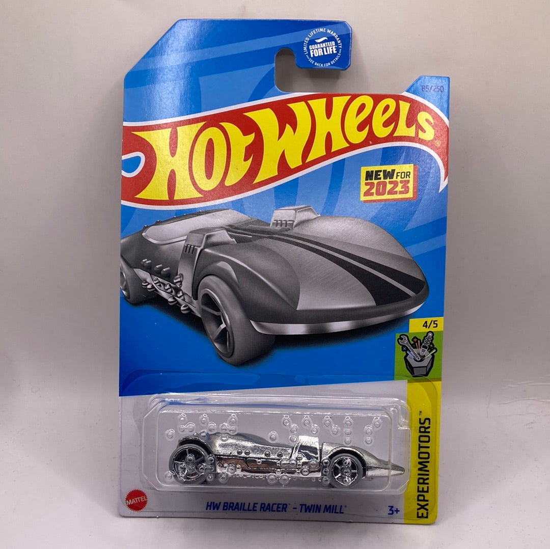 Hot Wheels HW Braille Racer-Twin Mill Diecast