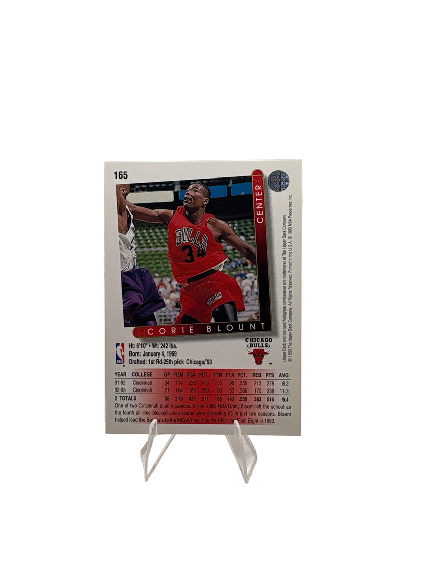 Upper Deck Corie Blount