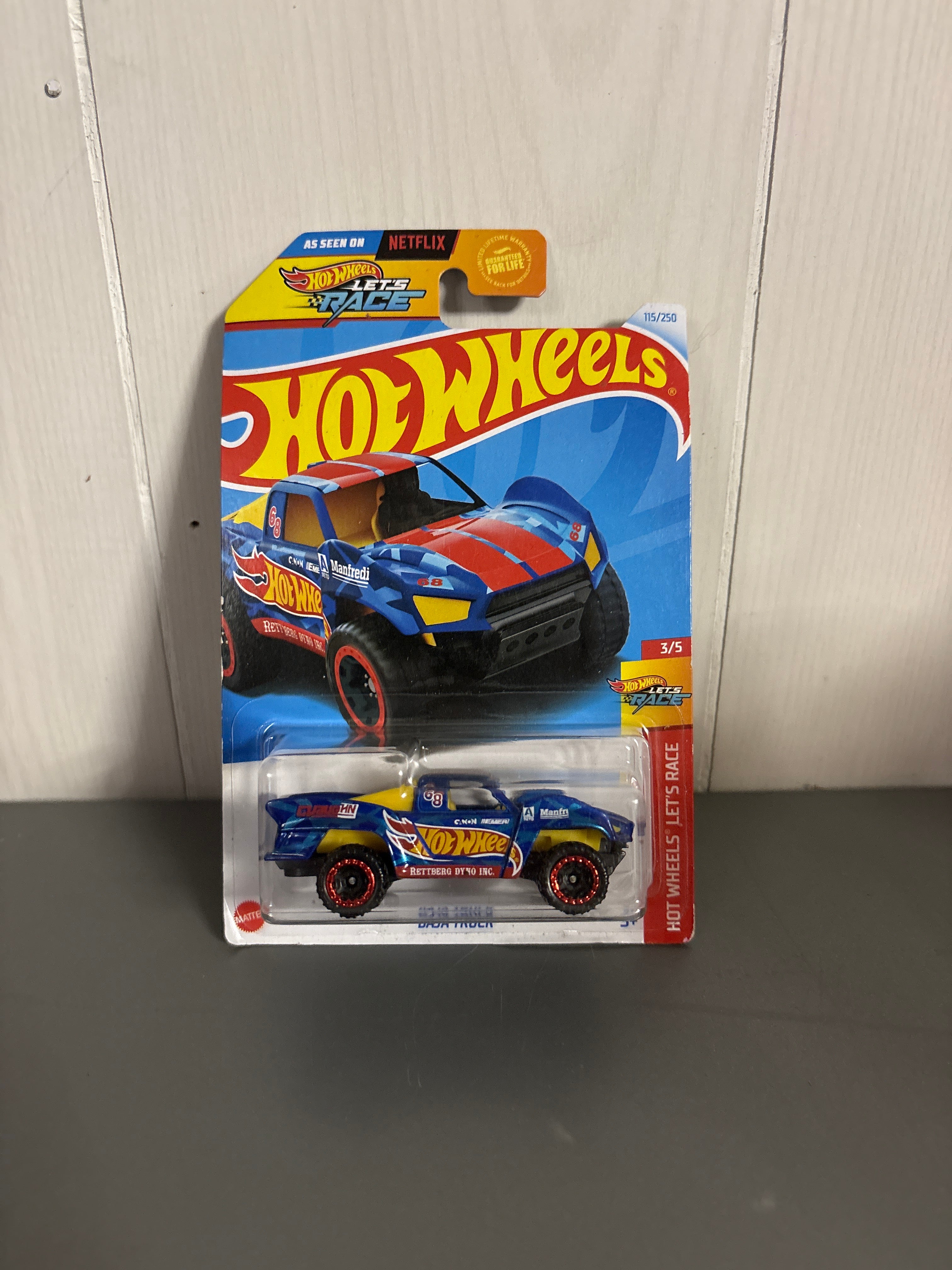 Hot Wheels Baja Truck Diecast