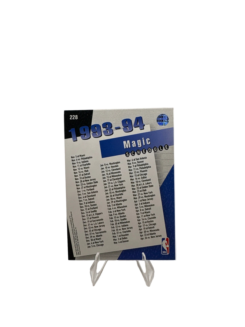 Upper Deck Orlando Magic Team Card
