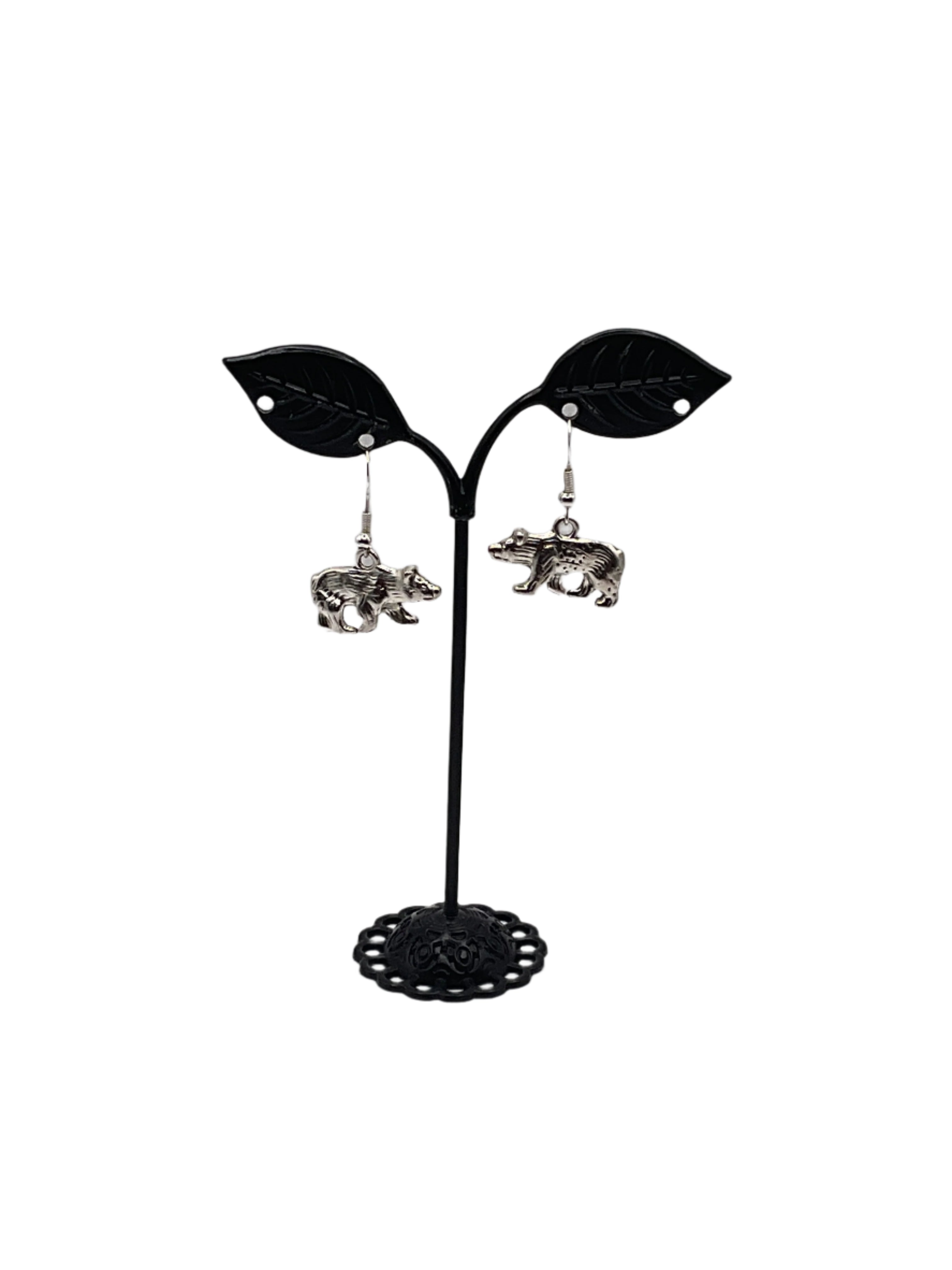 Bear earrings