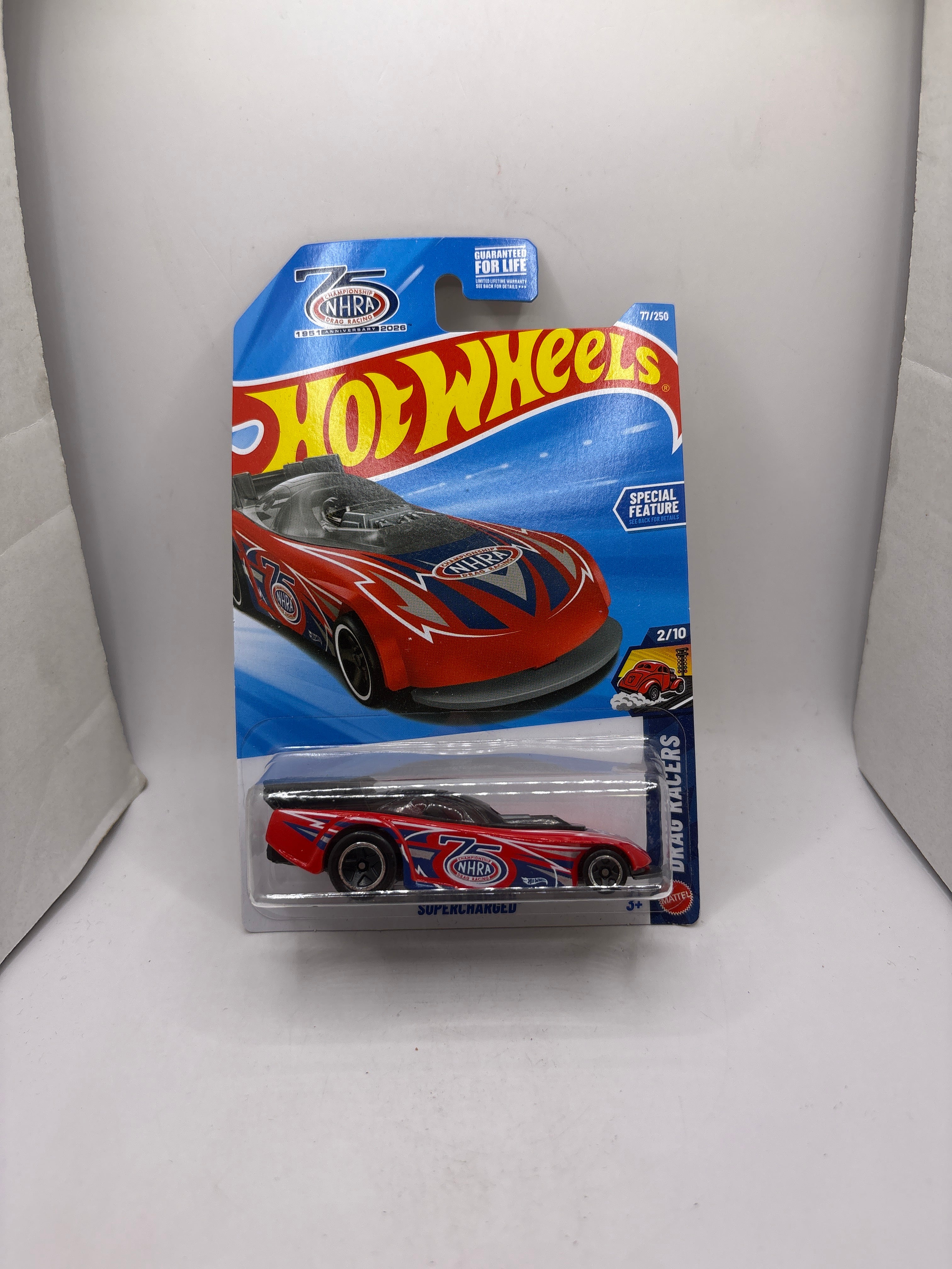 Hot Wheels Supercharged Diecast red