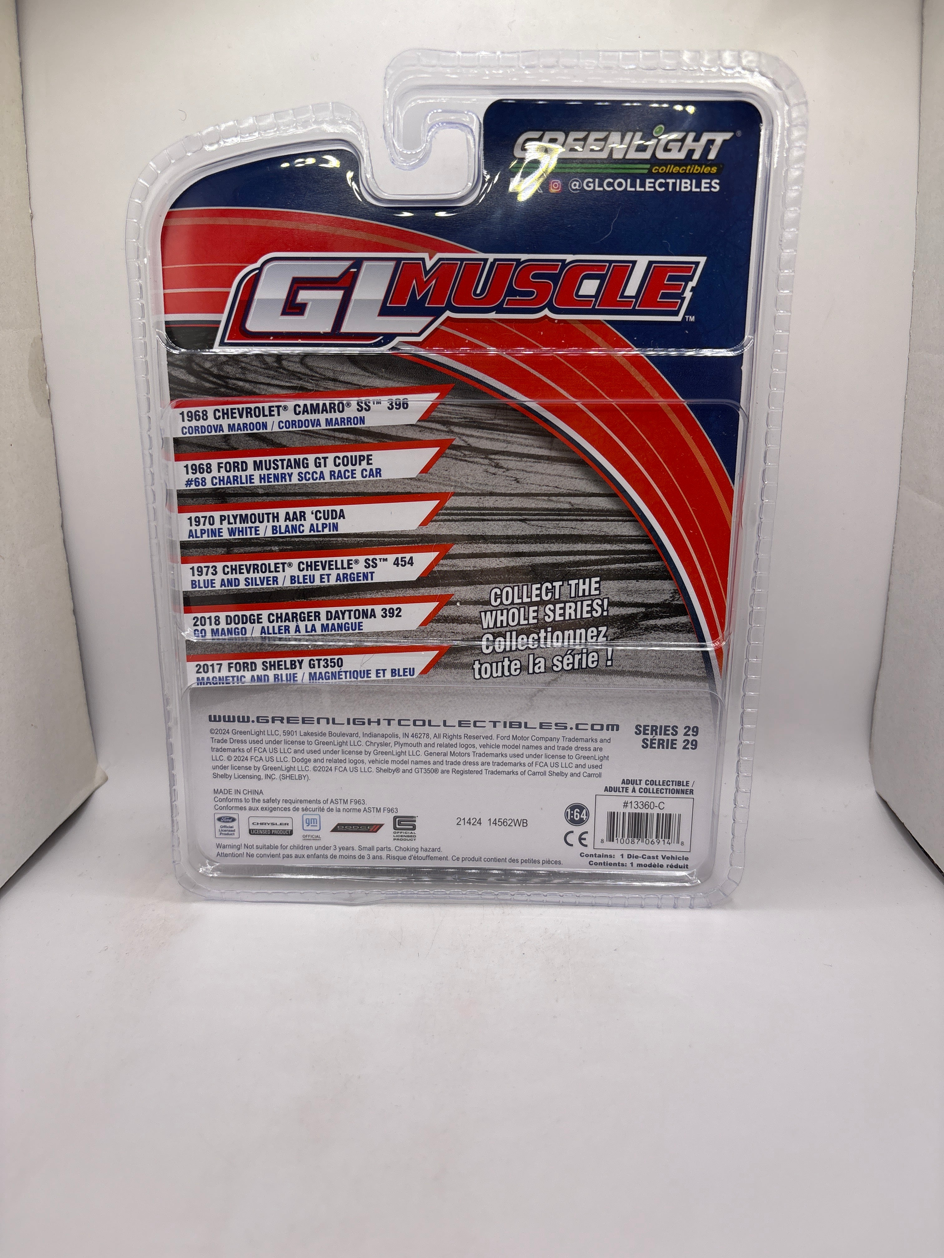 Greenlight 1970 Plymouth AAR Cuda Diecast