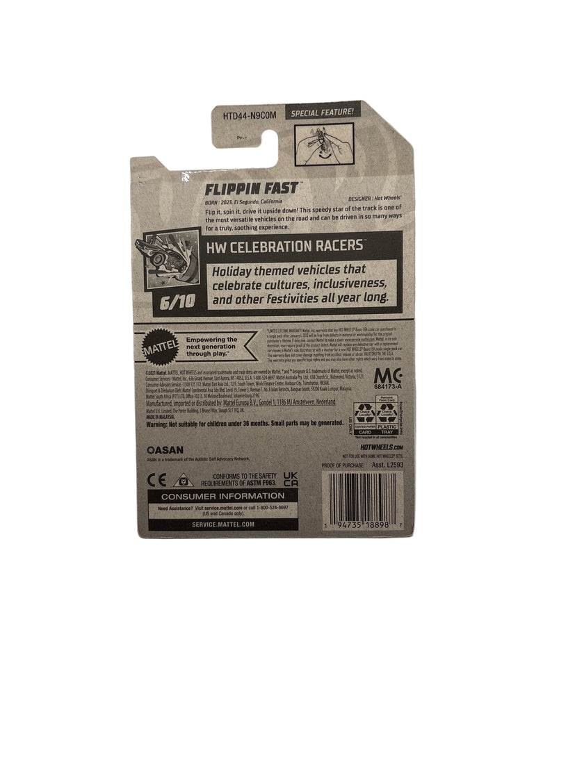 Hot Wheels Flippin Fast Diecast multi color