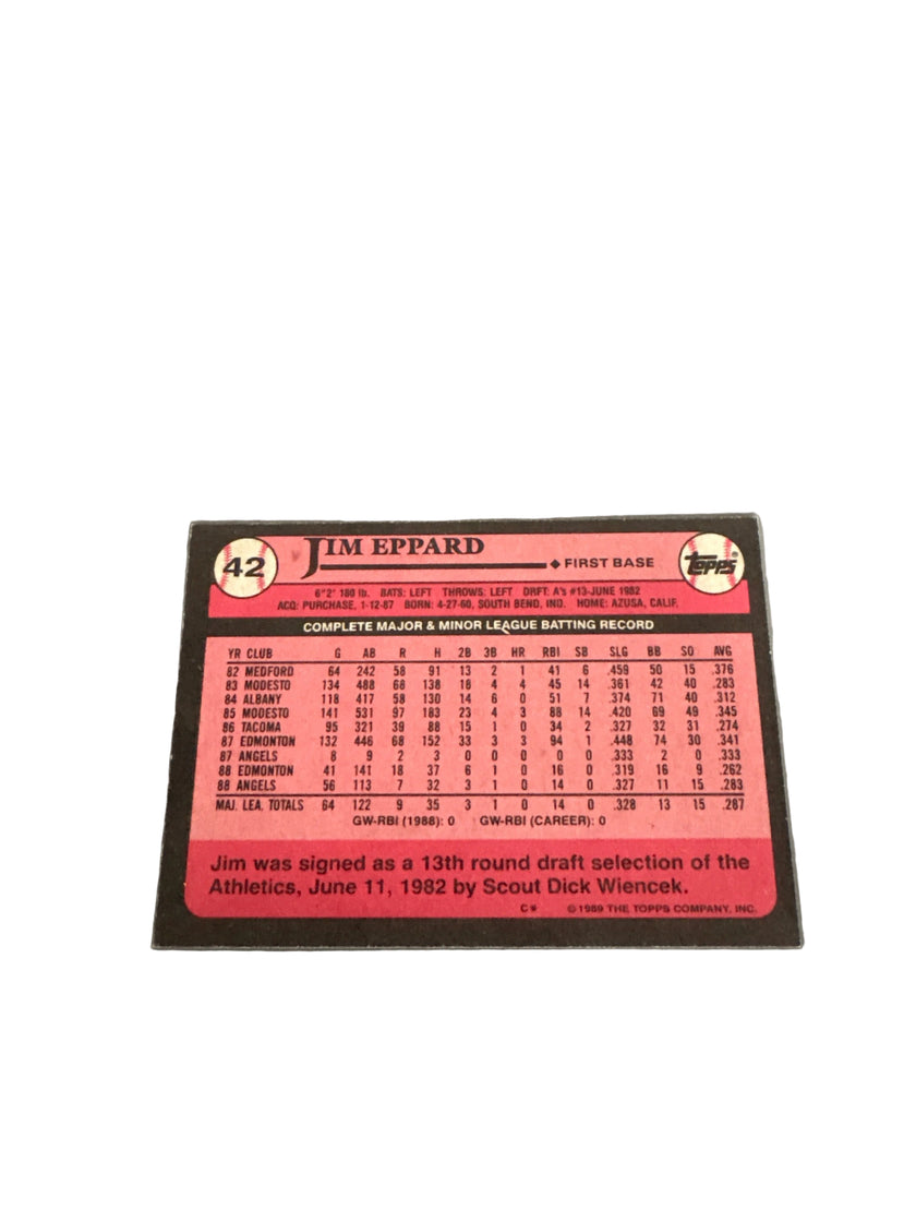 Topps Jim Eppard