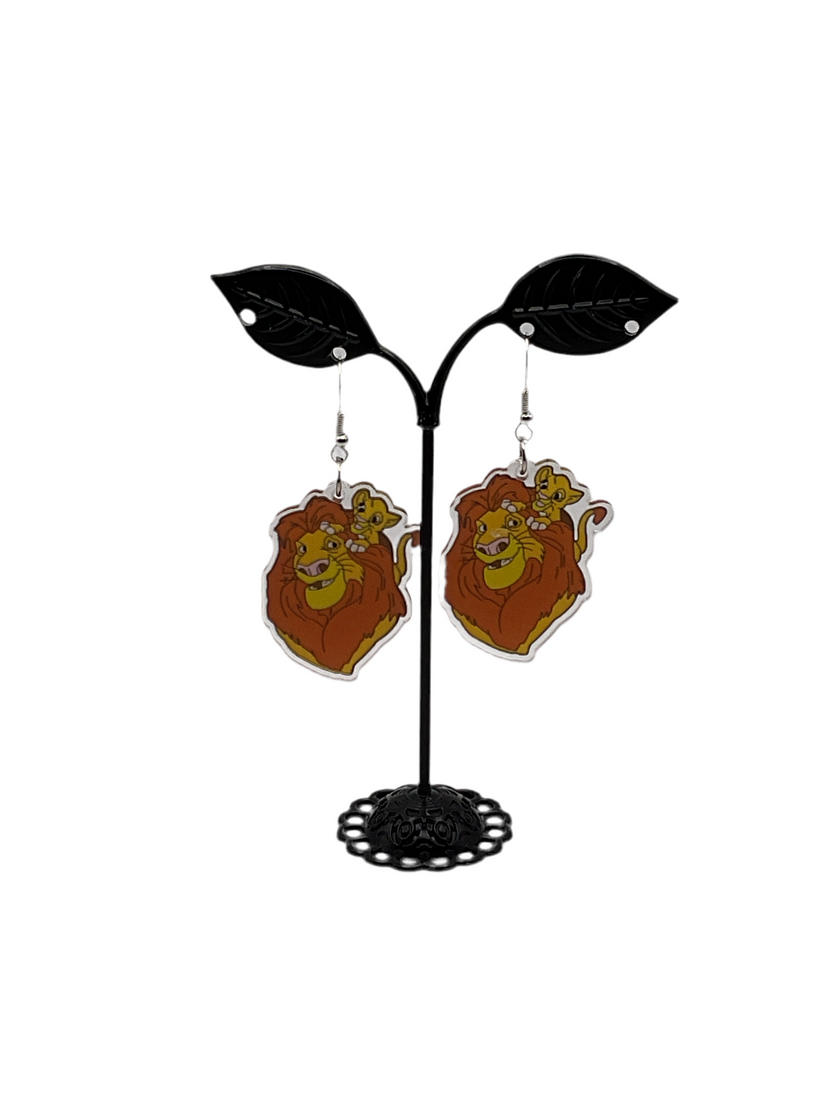 Lion Earrings