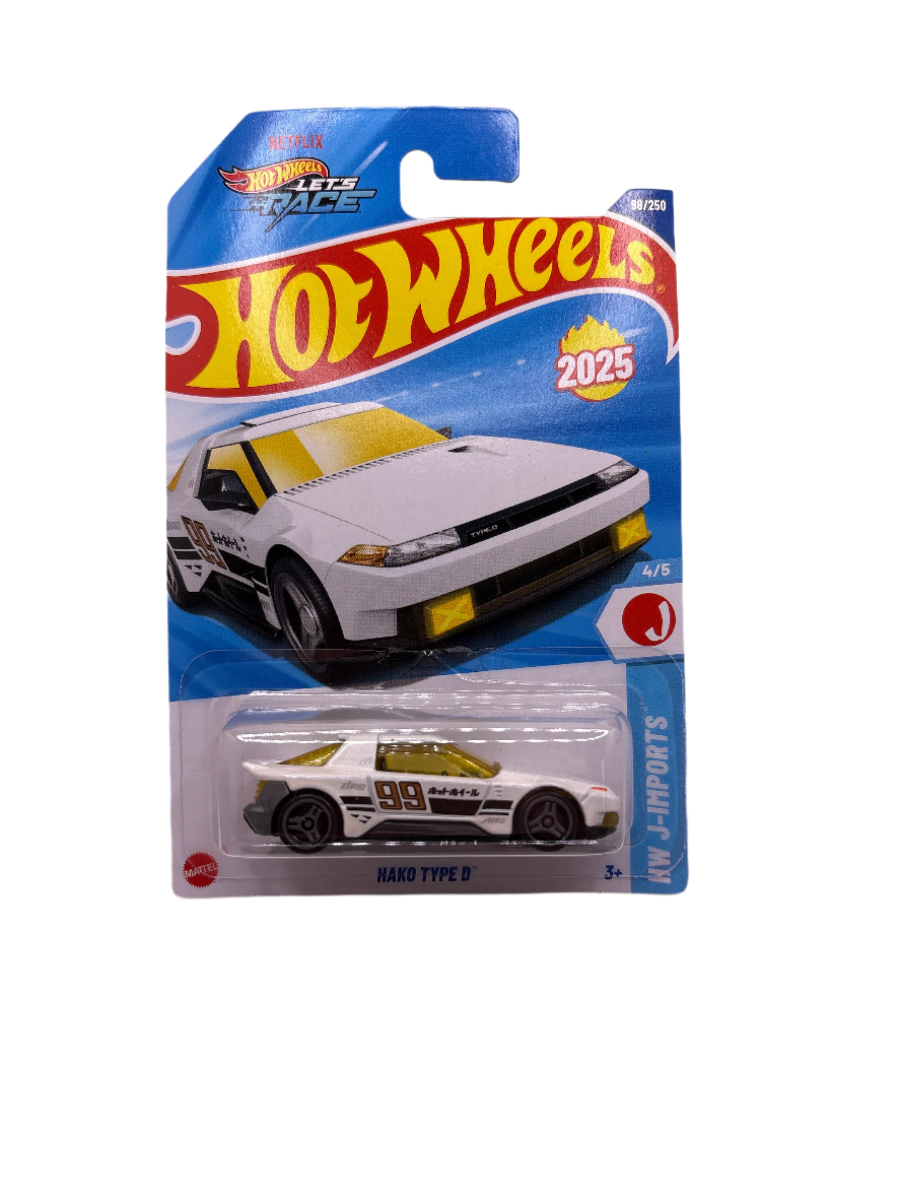 Hot Wheels Hako Type D Diecast