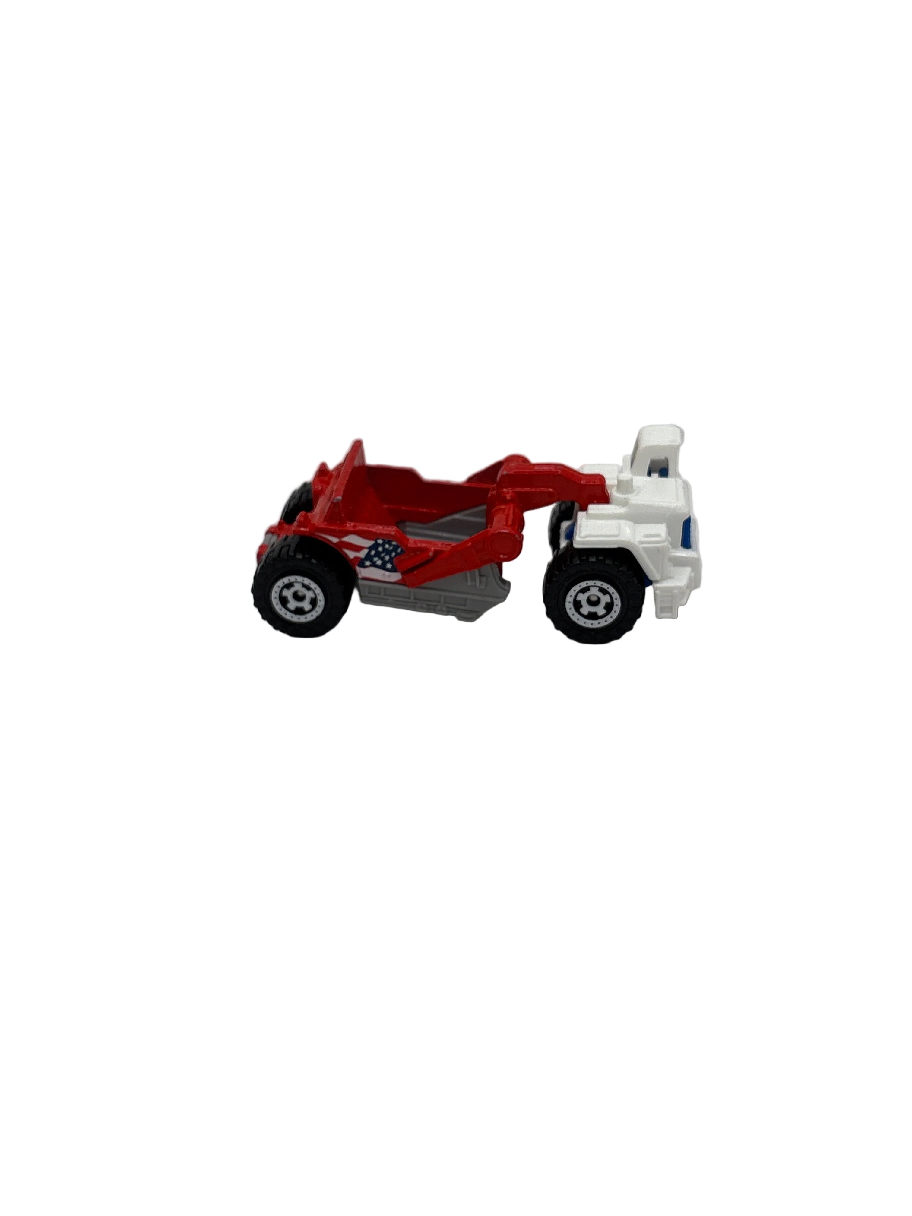 Matchbox Scraper Diecast White