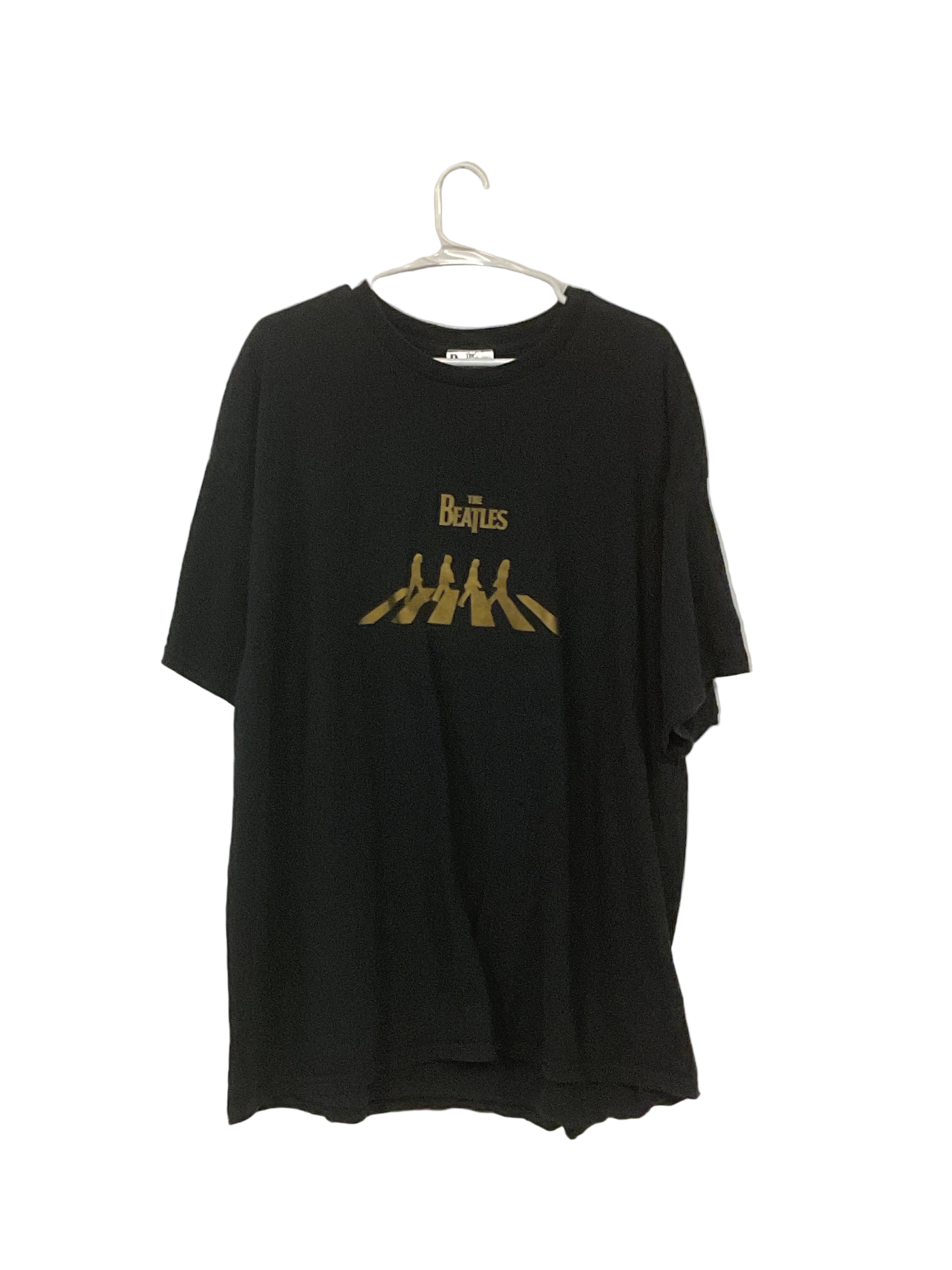 Black and Gold Beatles shirt