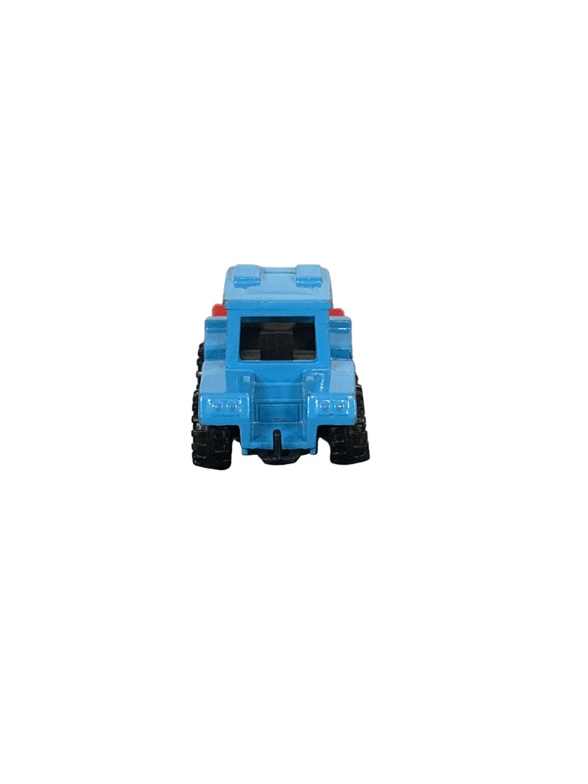 Matchbox Tractor Shovel Diecast blue