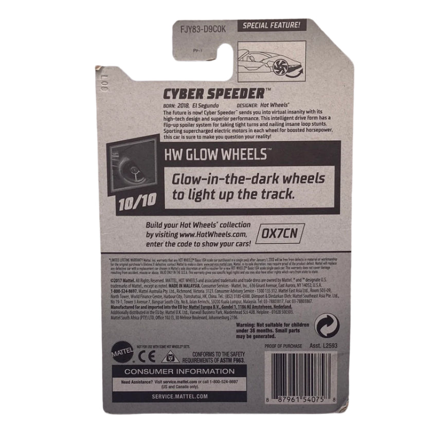 Hot Wheels Cyber Speeder Diecast