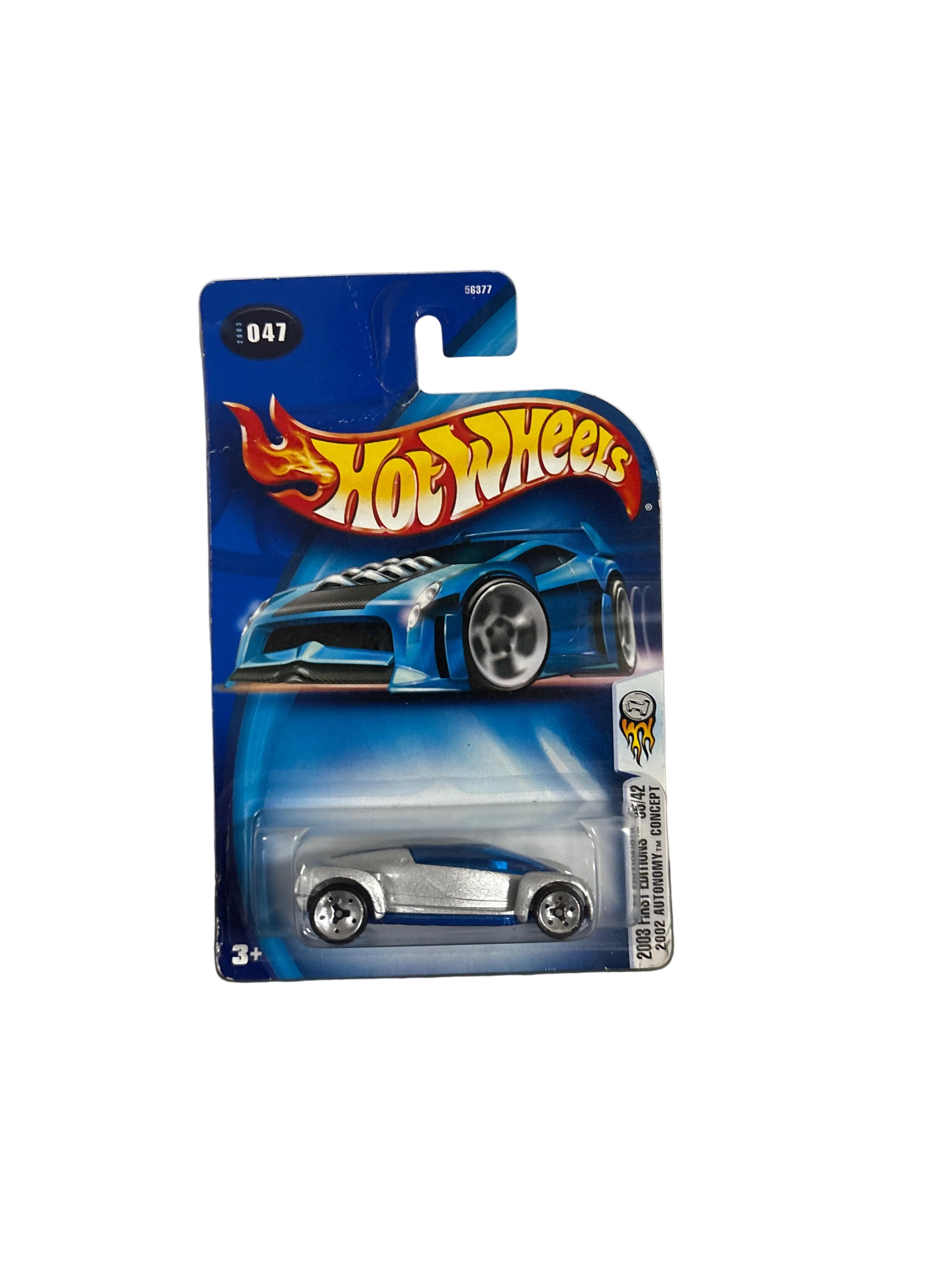 Hot Wheels 2002 Autonomy Concept silver
