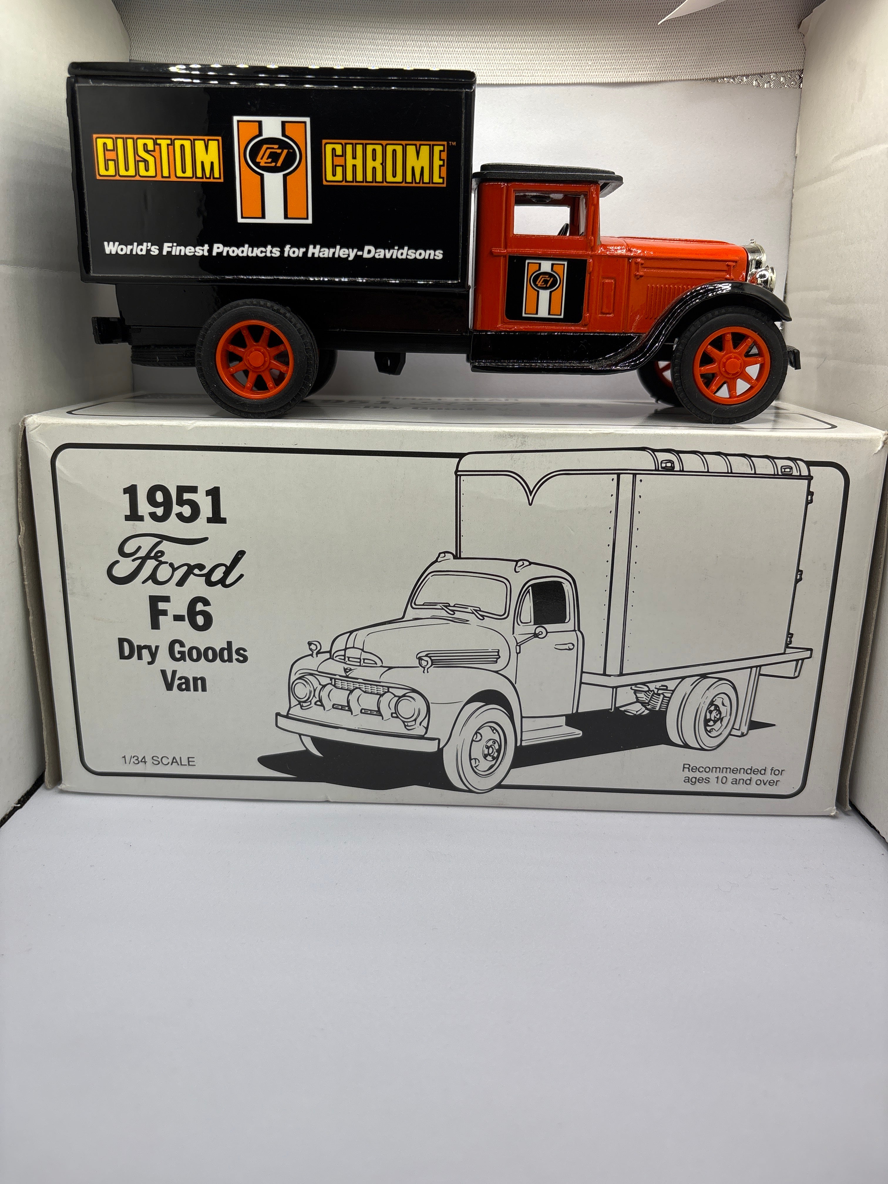 First Gear 1951 Ford F-6 Dry Goods Van Diecast