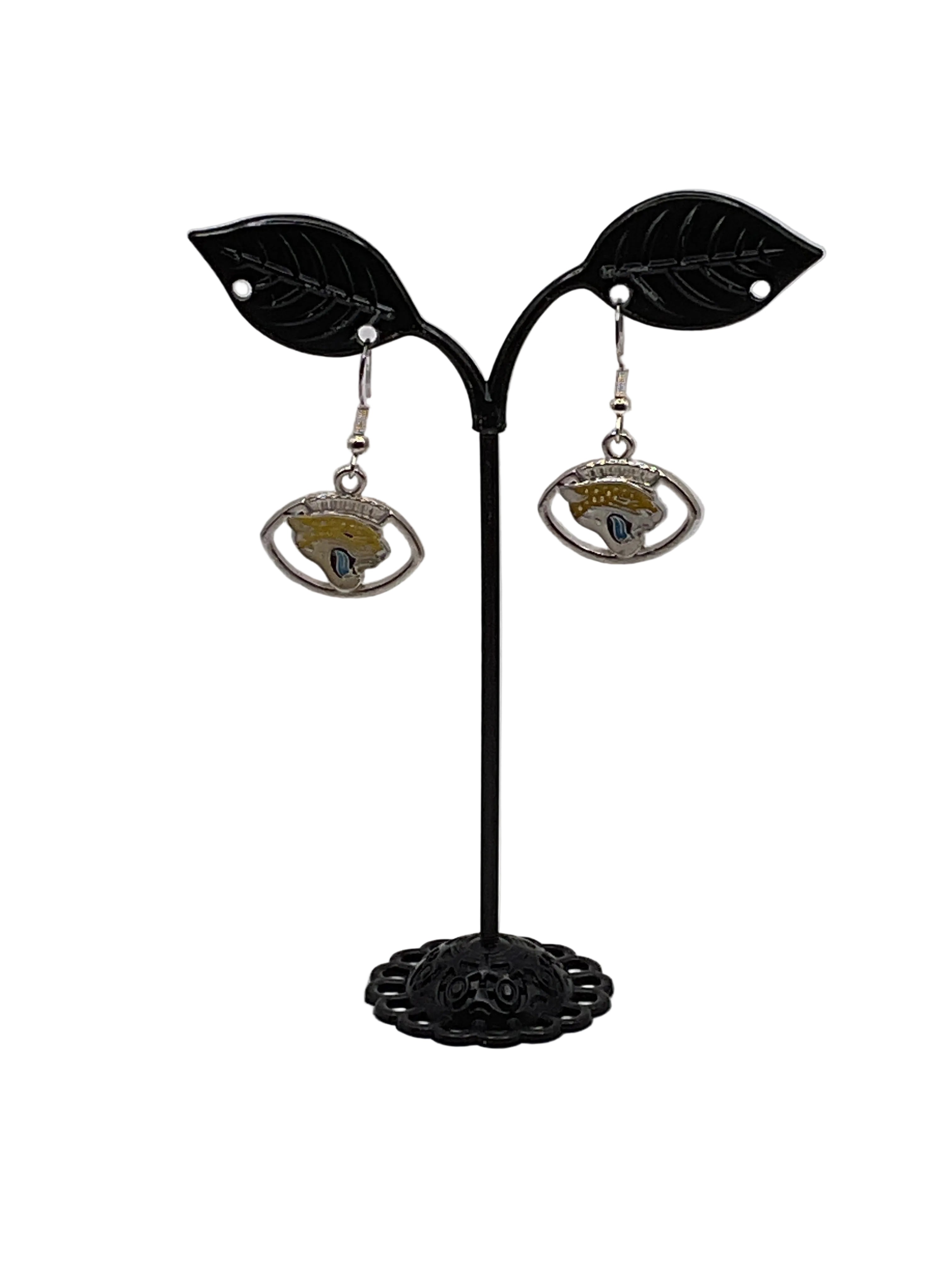 Football Shaped Football Earrings