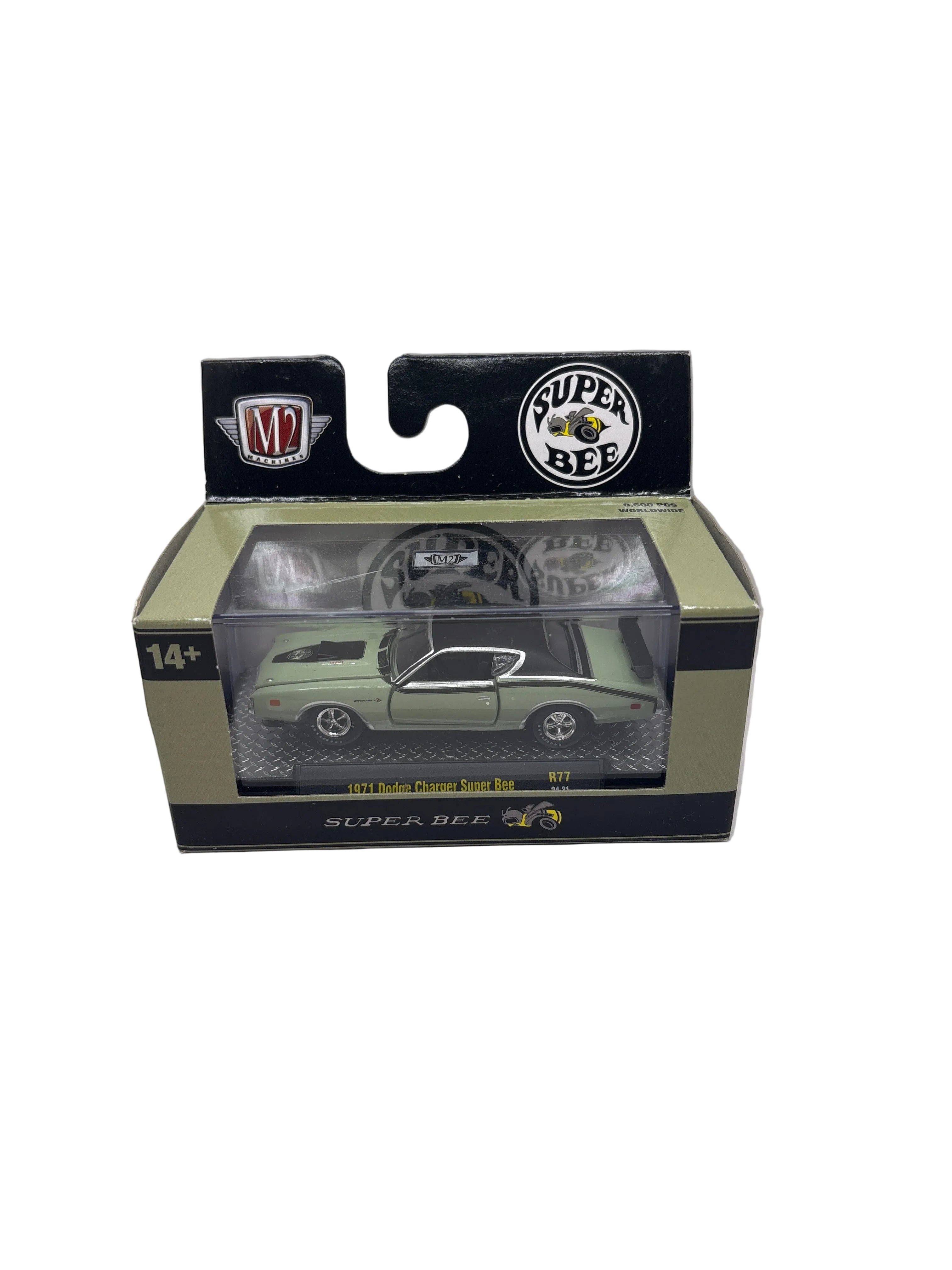 M2 1971 Dodge Charger Super Bee Diecast green