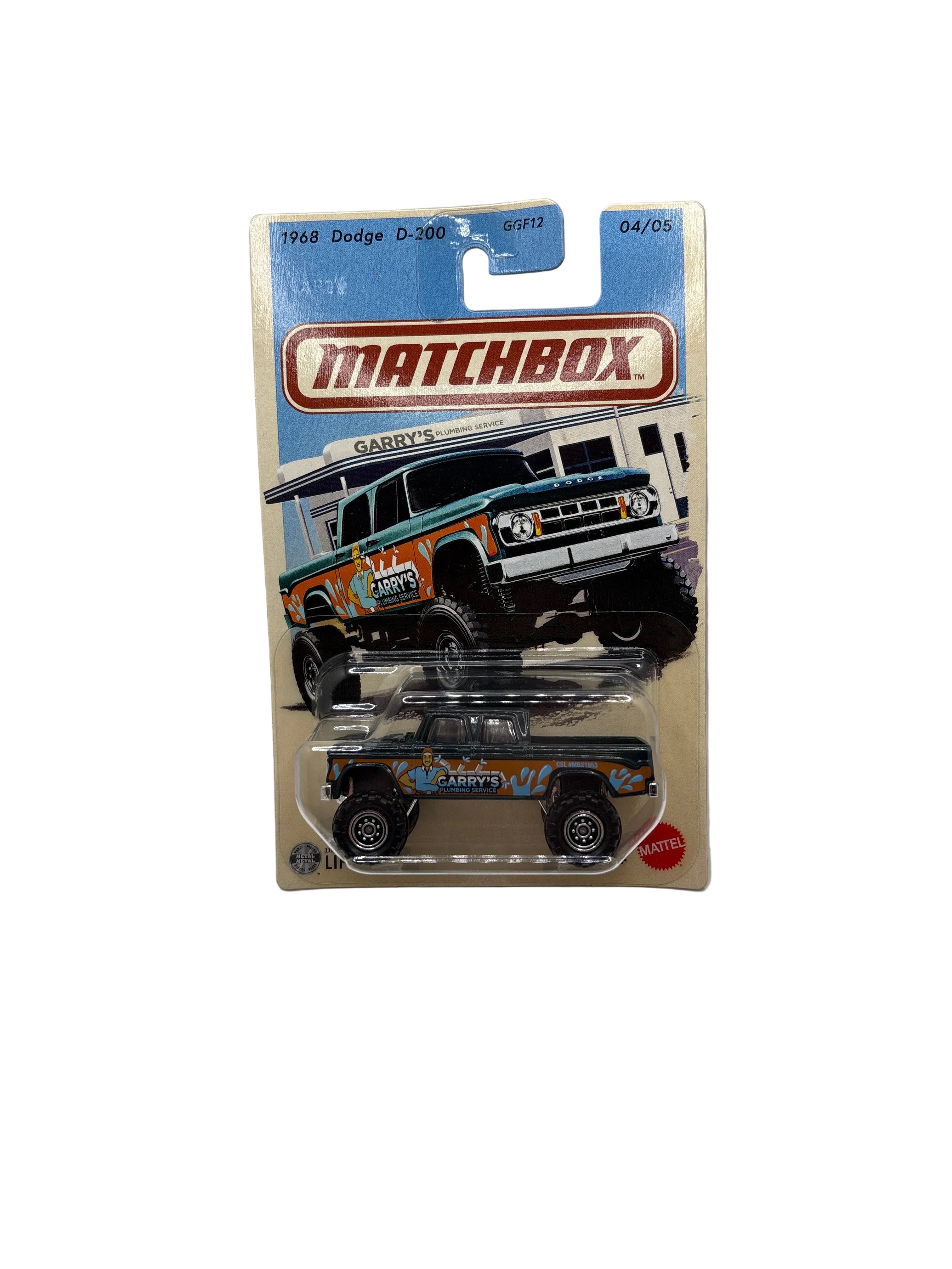 Matchbox 1968 Dodge D-200 Diecast