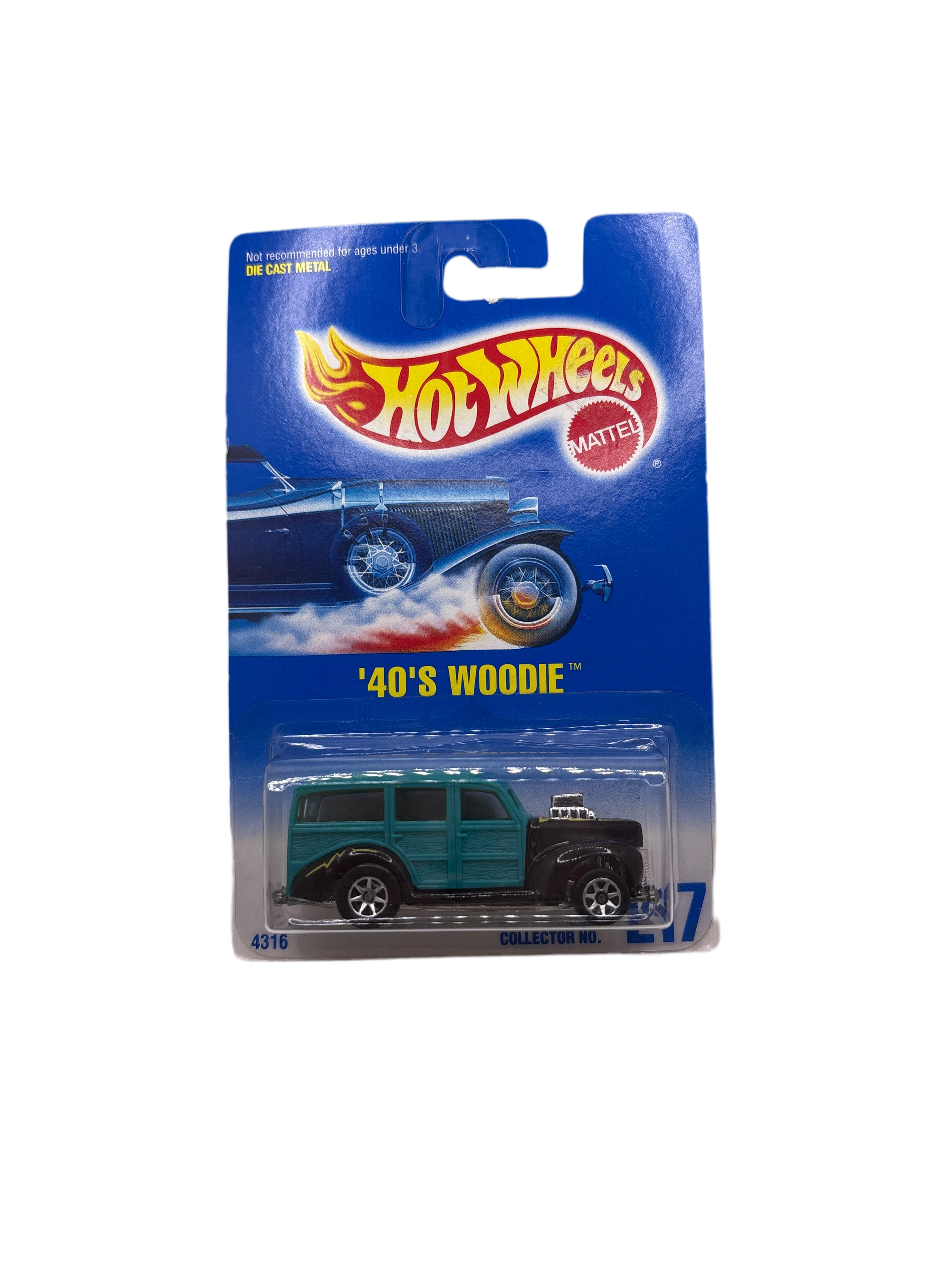 Hot Wheels 40’s Woodie Diecast