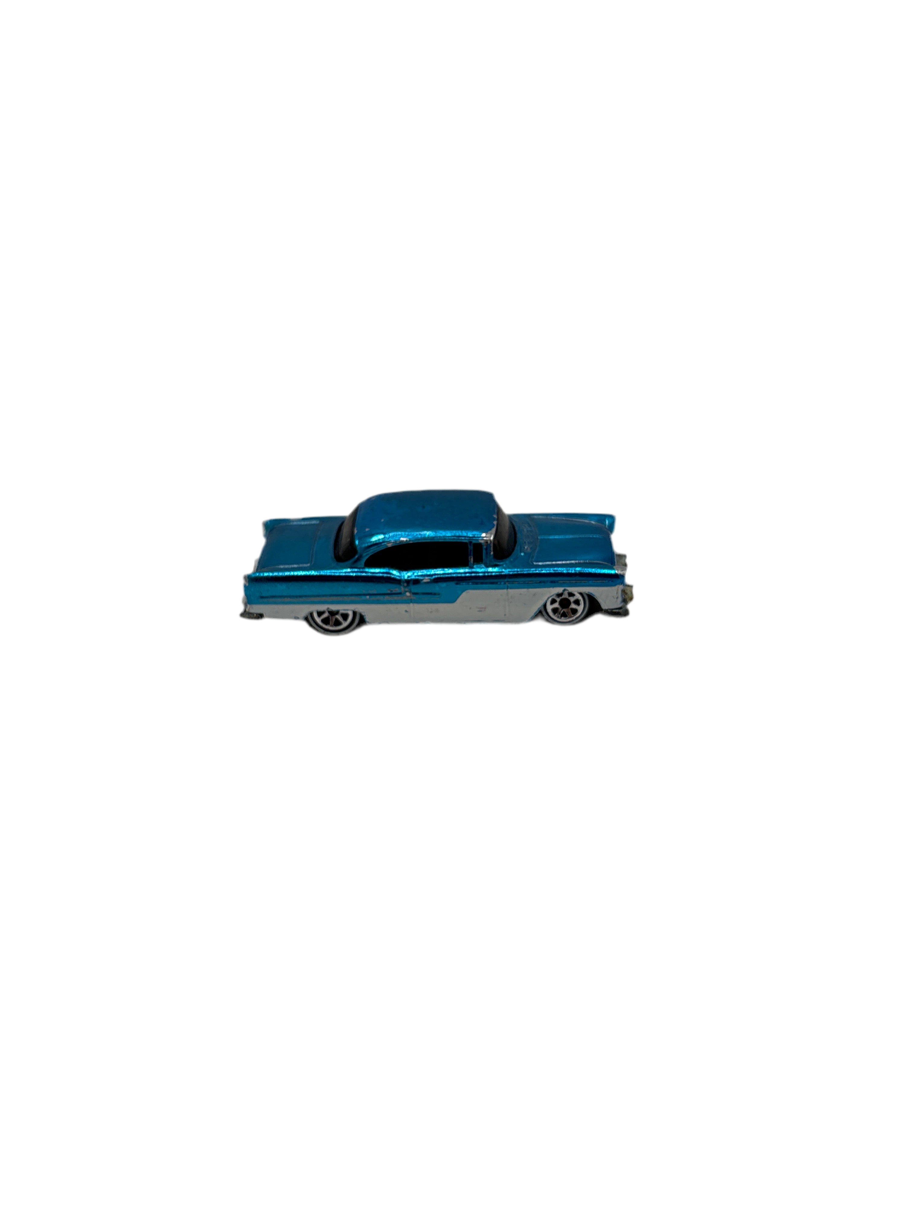 Hot Wheels 55 Chevy Diecast blue