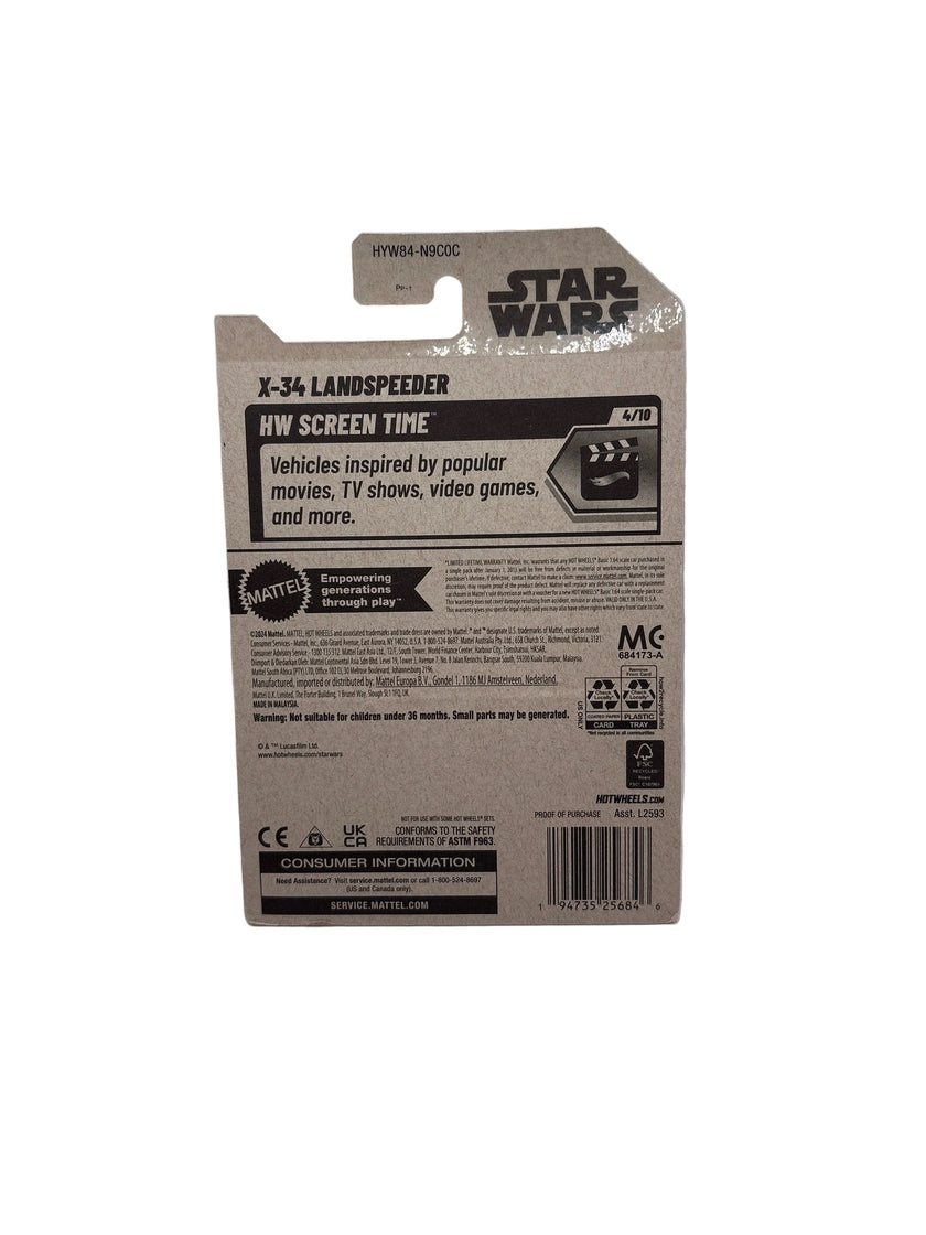 Hot Wheels X-34 Landspeeder Diecast
