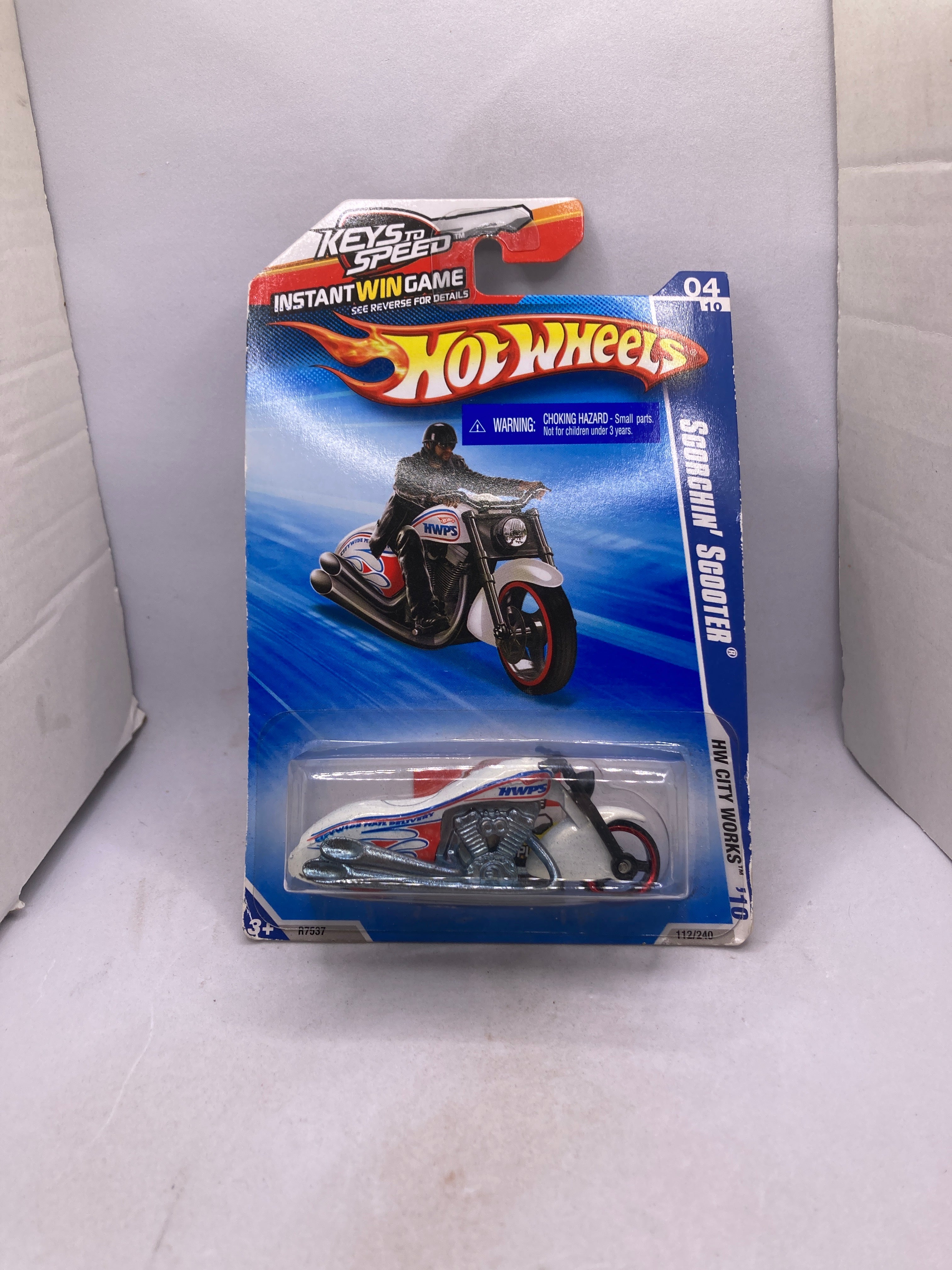 Hot Wheels Scorchin Scooter Diecast