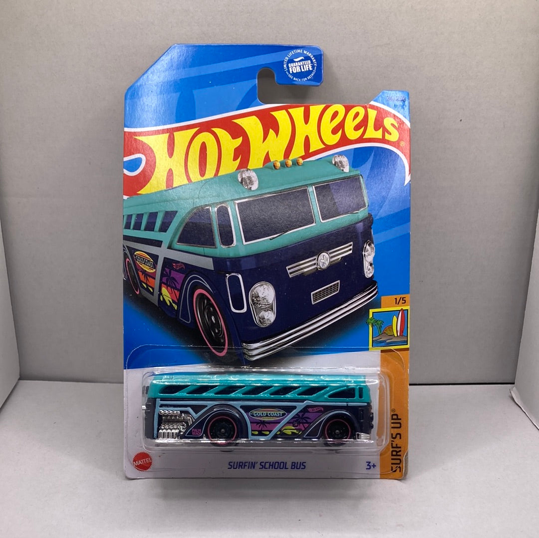 Hot Wheels Surfin School Bus Diecast