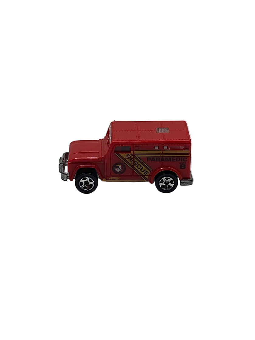 Hot Wheels Paramedic Rescue Truck Diecast