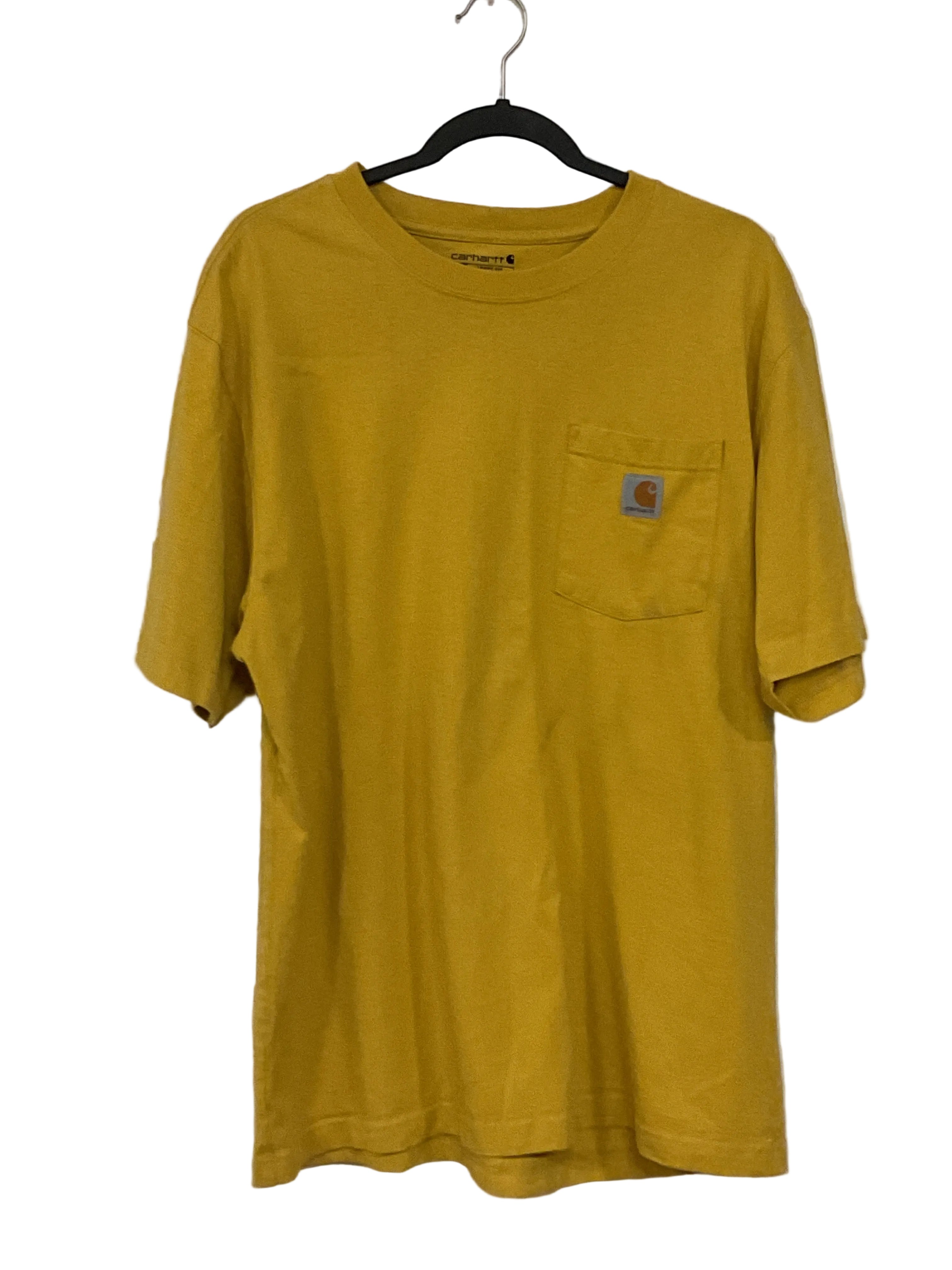 Mustard Yellow Work Shirt