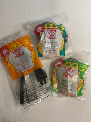 Saban’s VR Troopers kid meal toys multi color