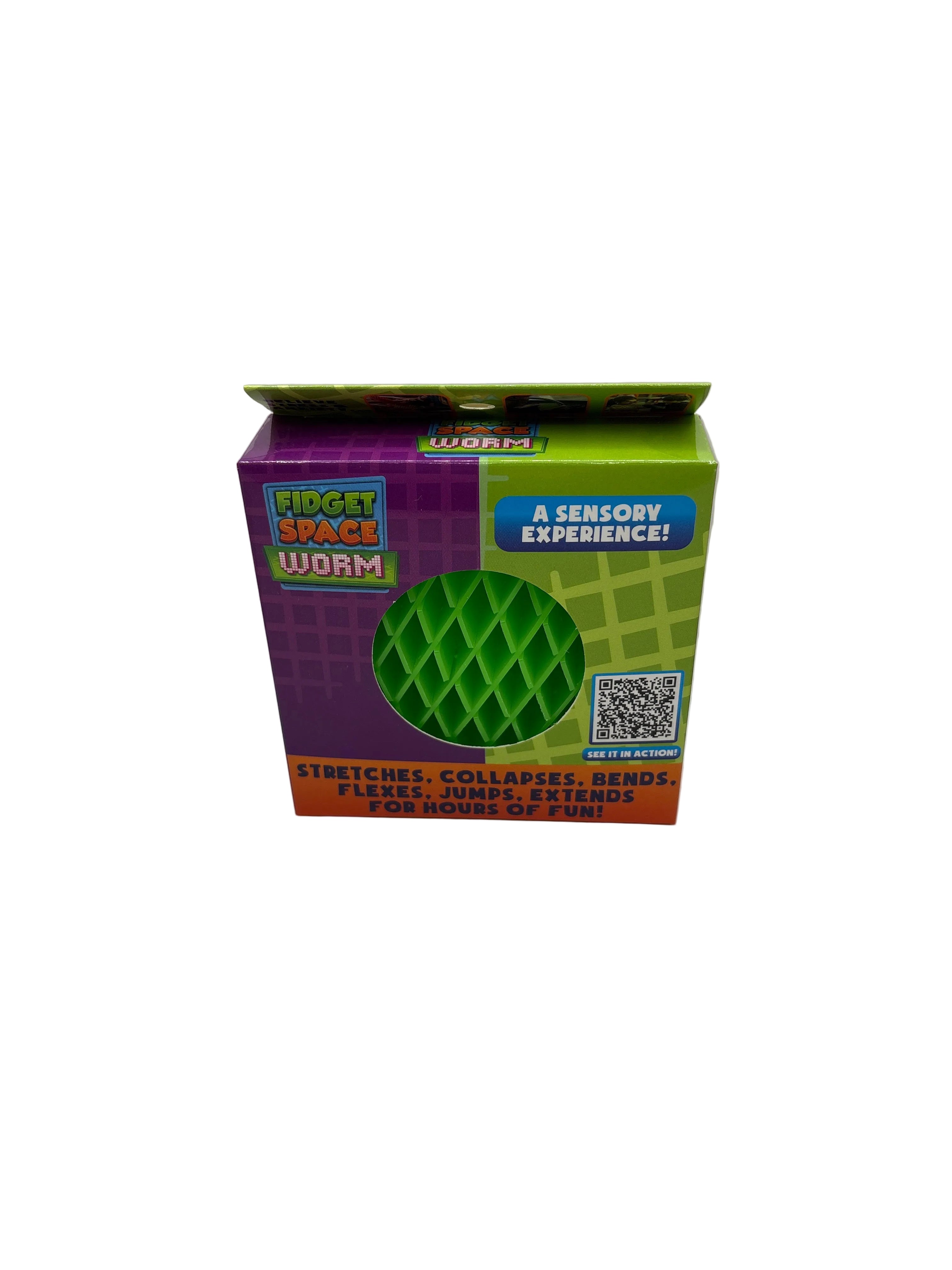 Kipp Brothers Fidget Space Worm green