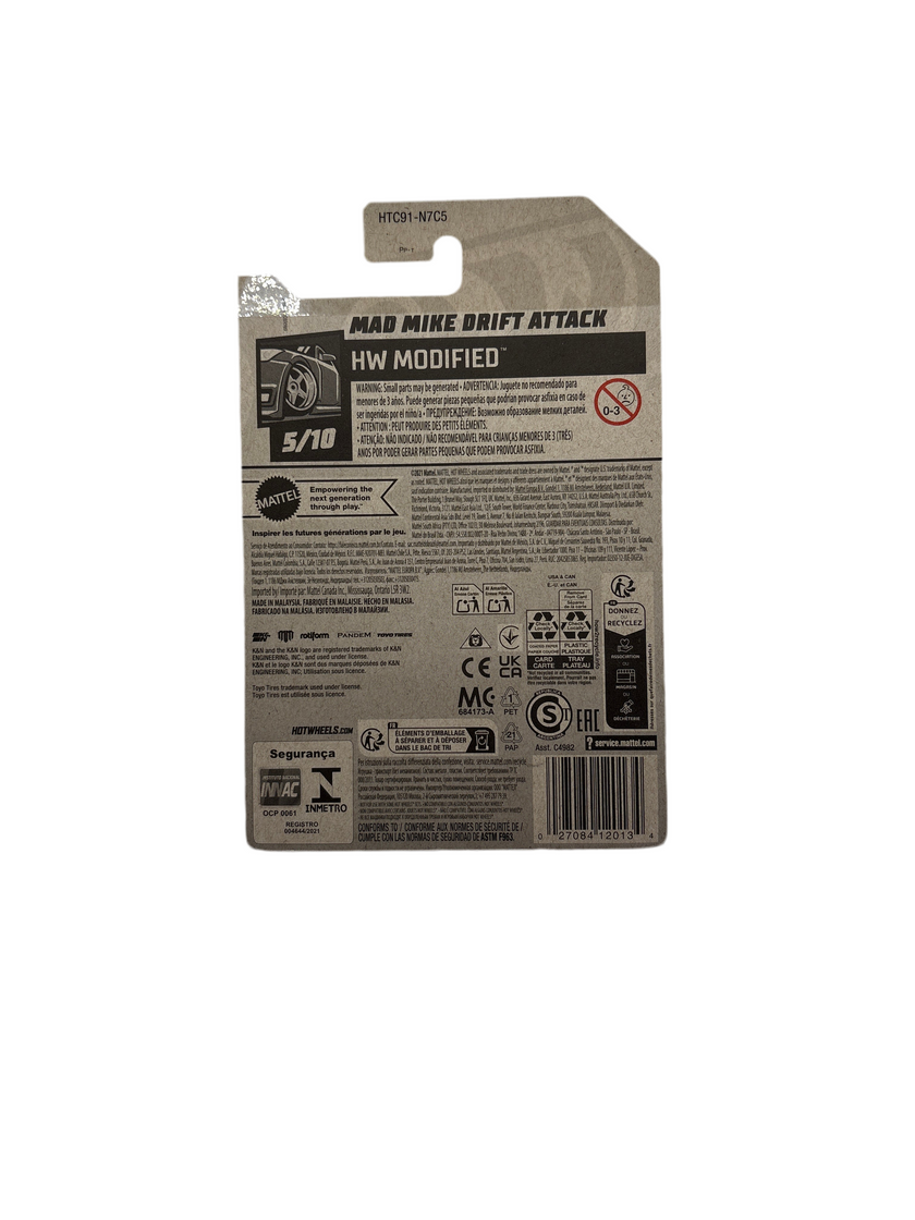 Hot Wheels Mad Mike Drift Attack Diecast