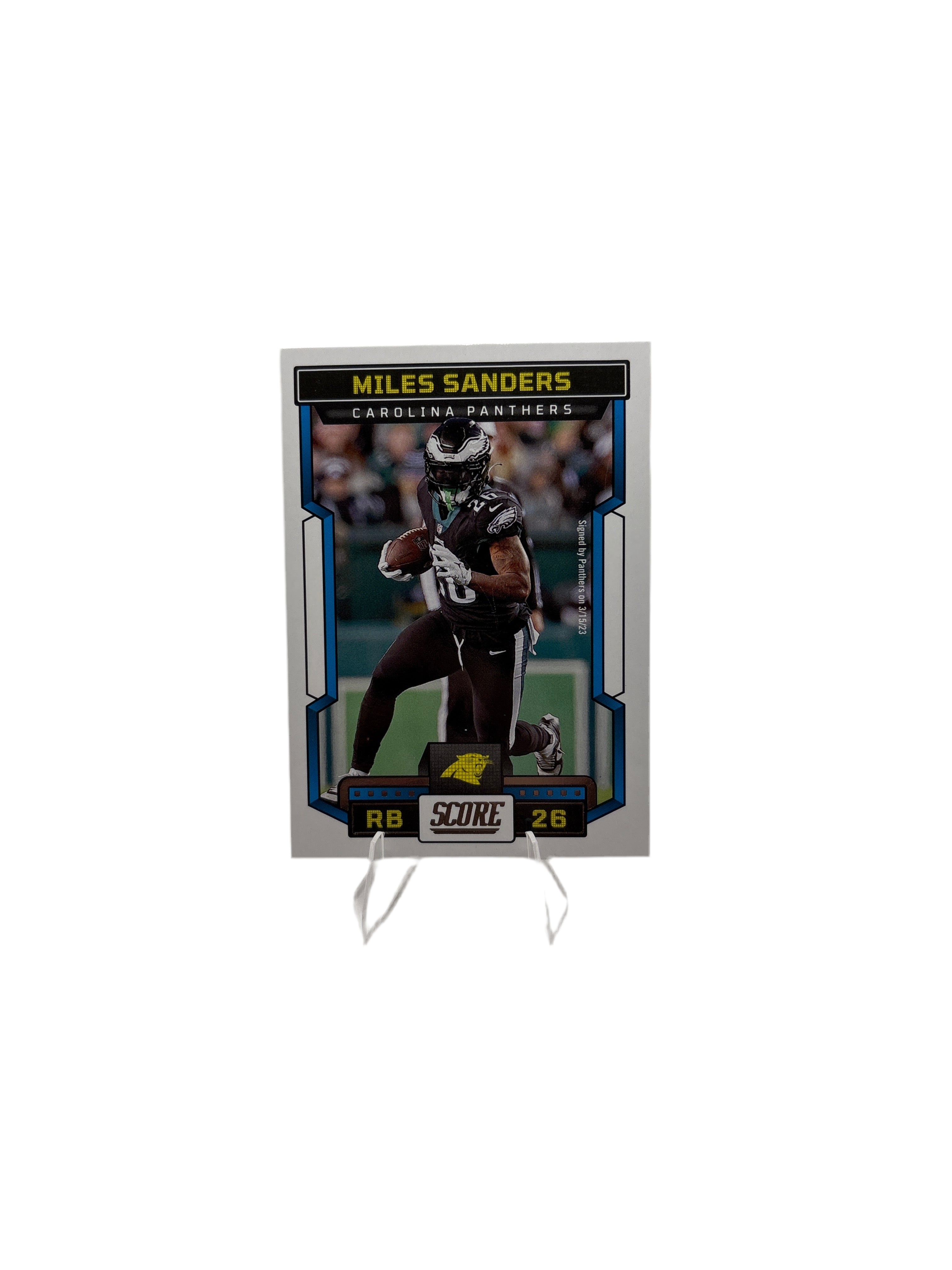 Score Miles Sanders