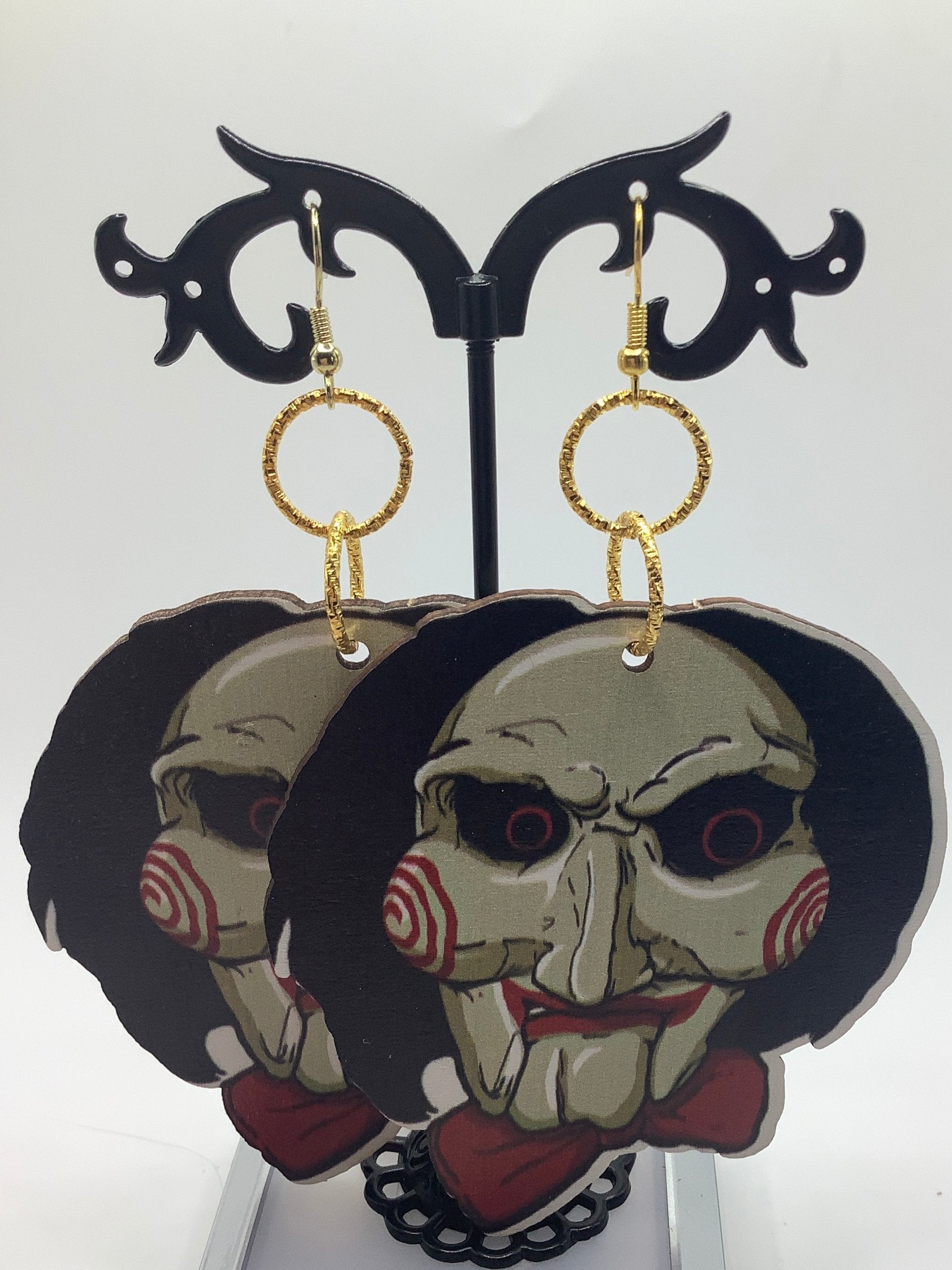 Horror earrings