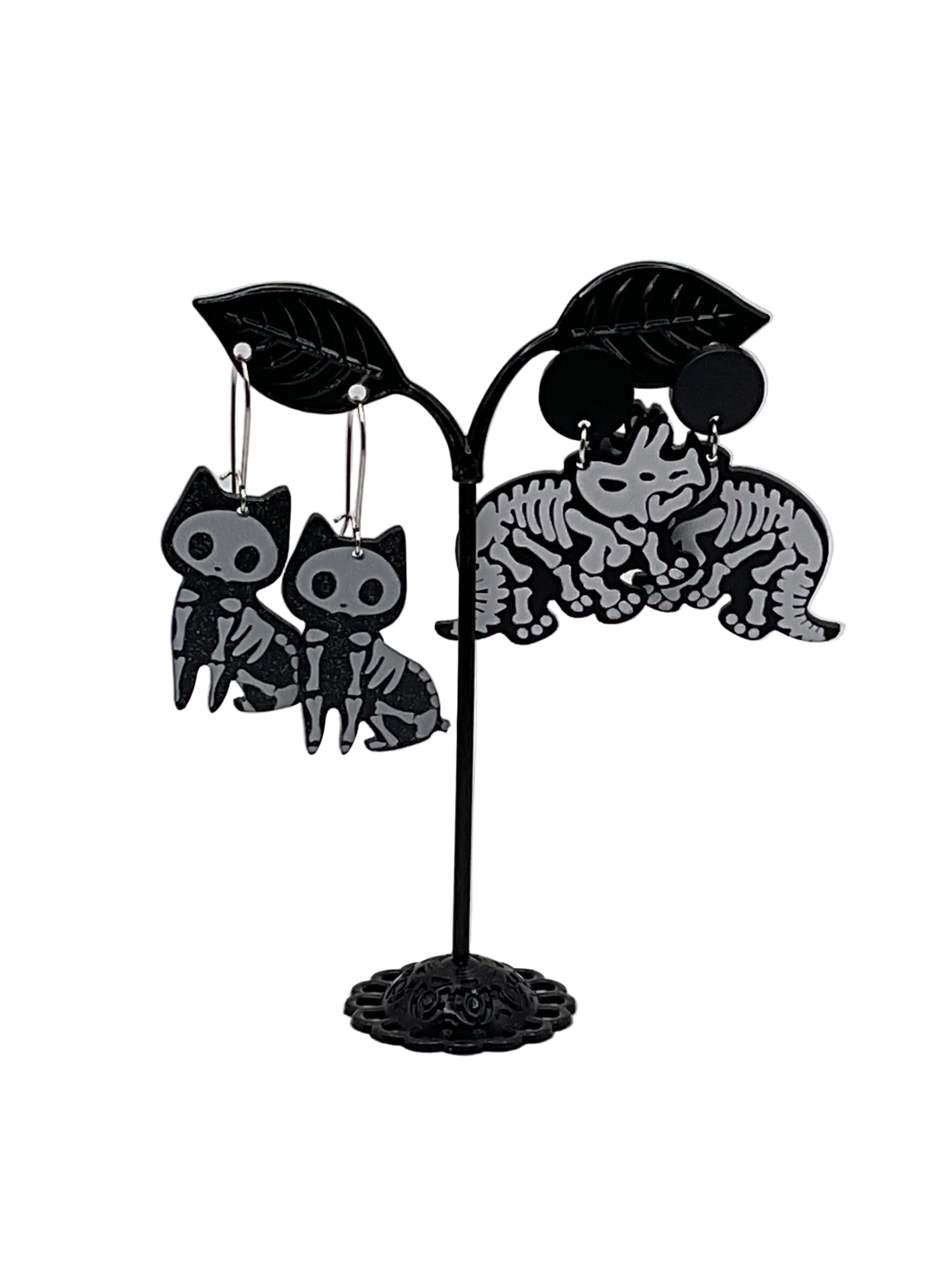 ANIMAL SKELETON EARRINGS