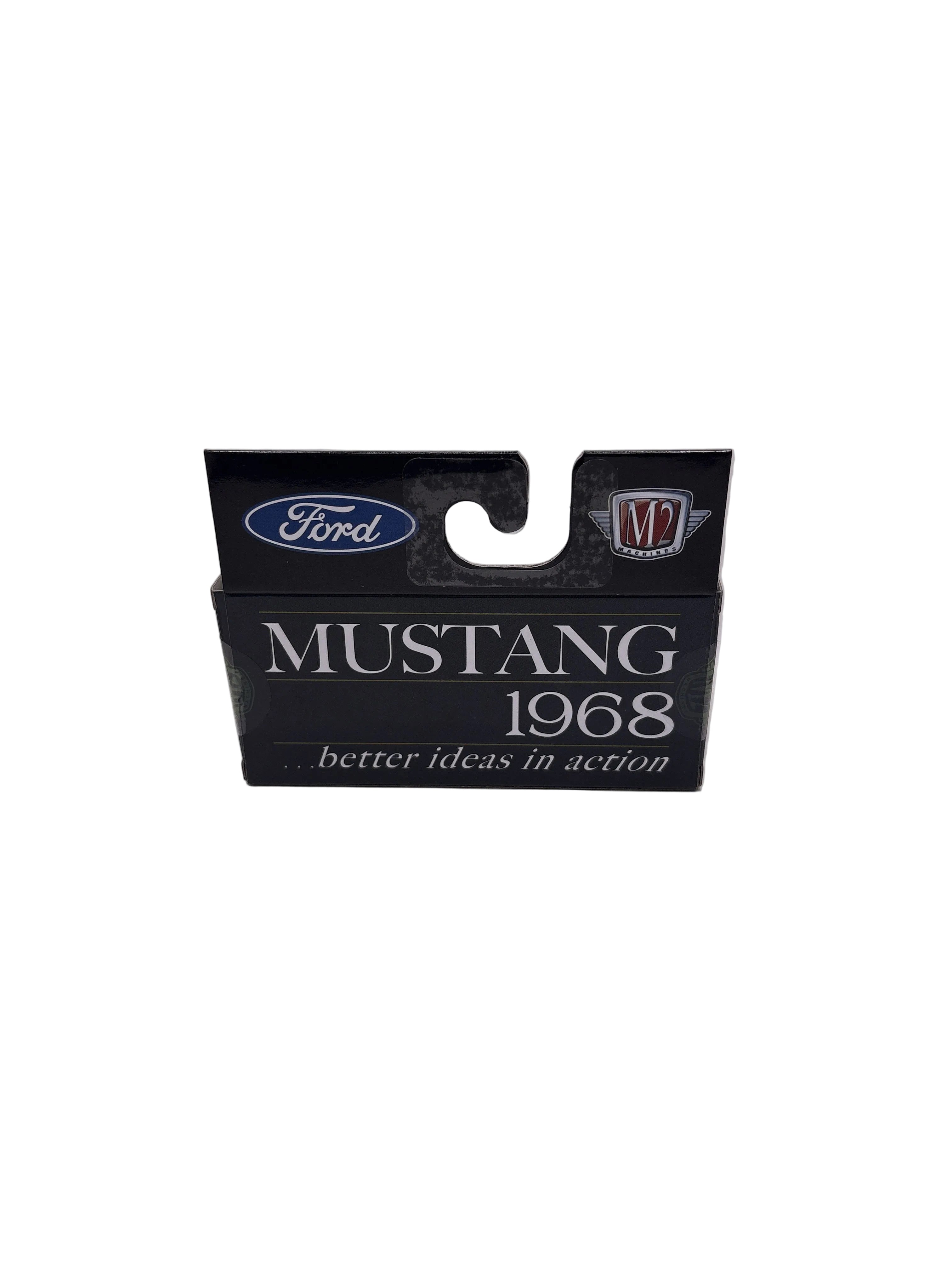 M2 1968 Ford Mustang GT 390 Diecast blue