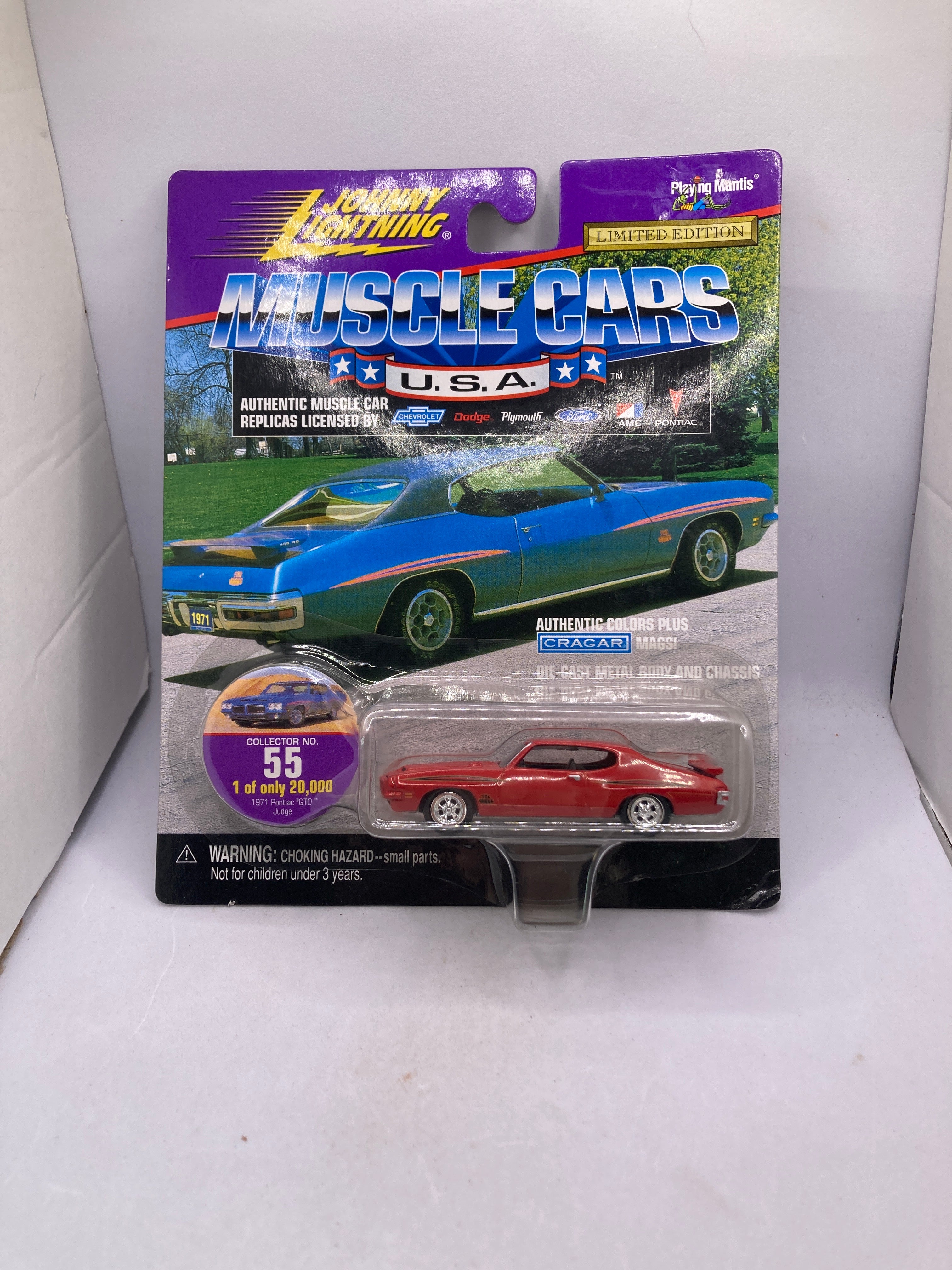 Johnny Lightning 1971 Pontiac GTO Judge Diecast