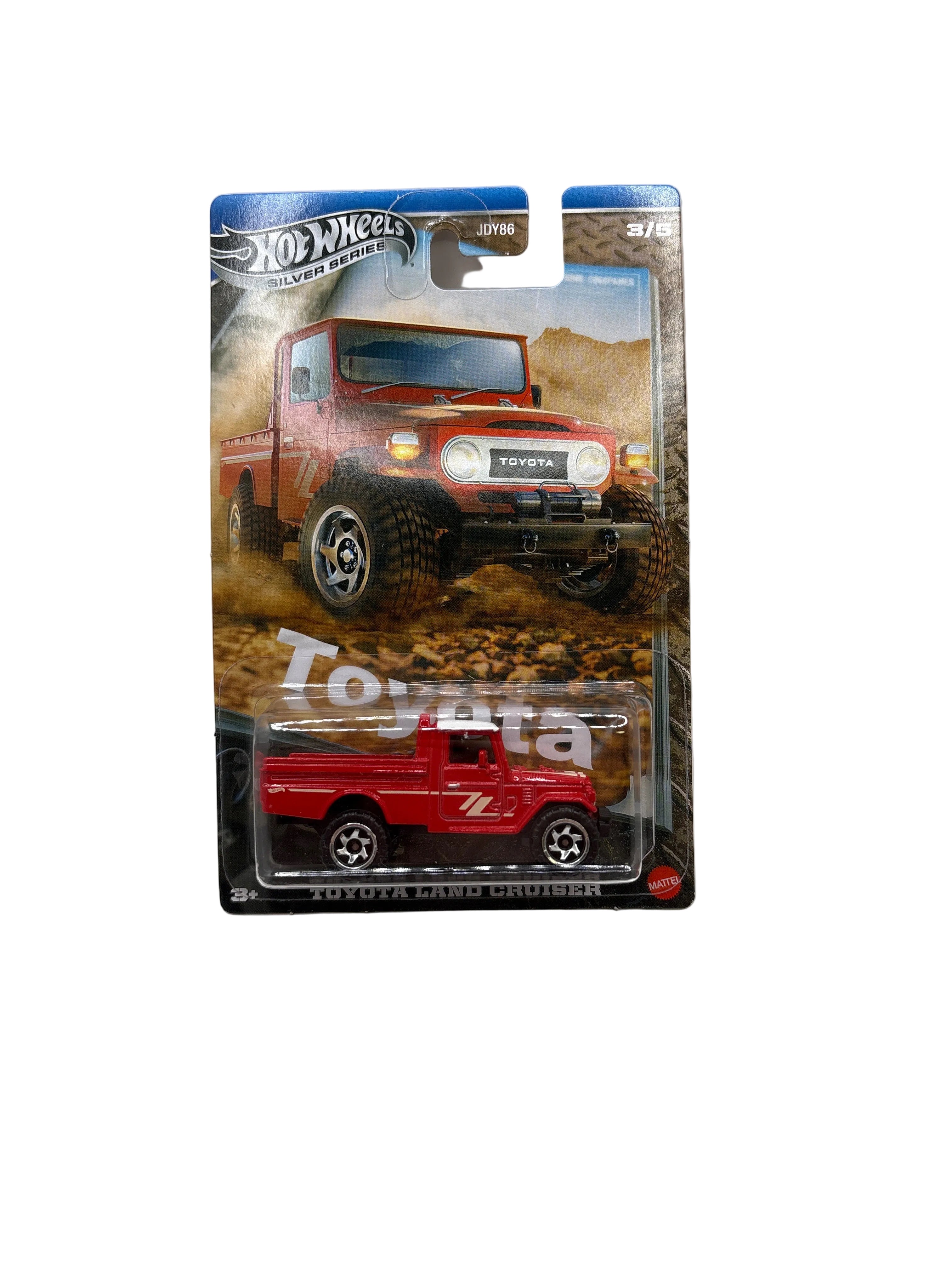 Hot Wheels Toyota Land Cruiser Diecast red